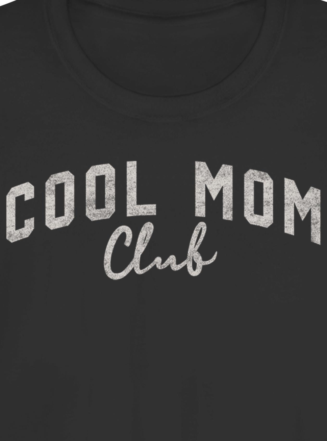 Cool Mom Club Girls T-Shirt, BLACK, alternate