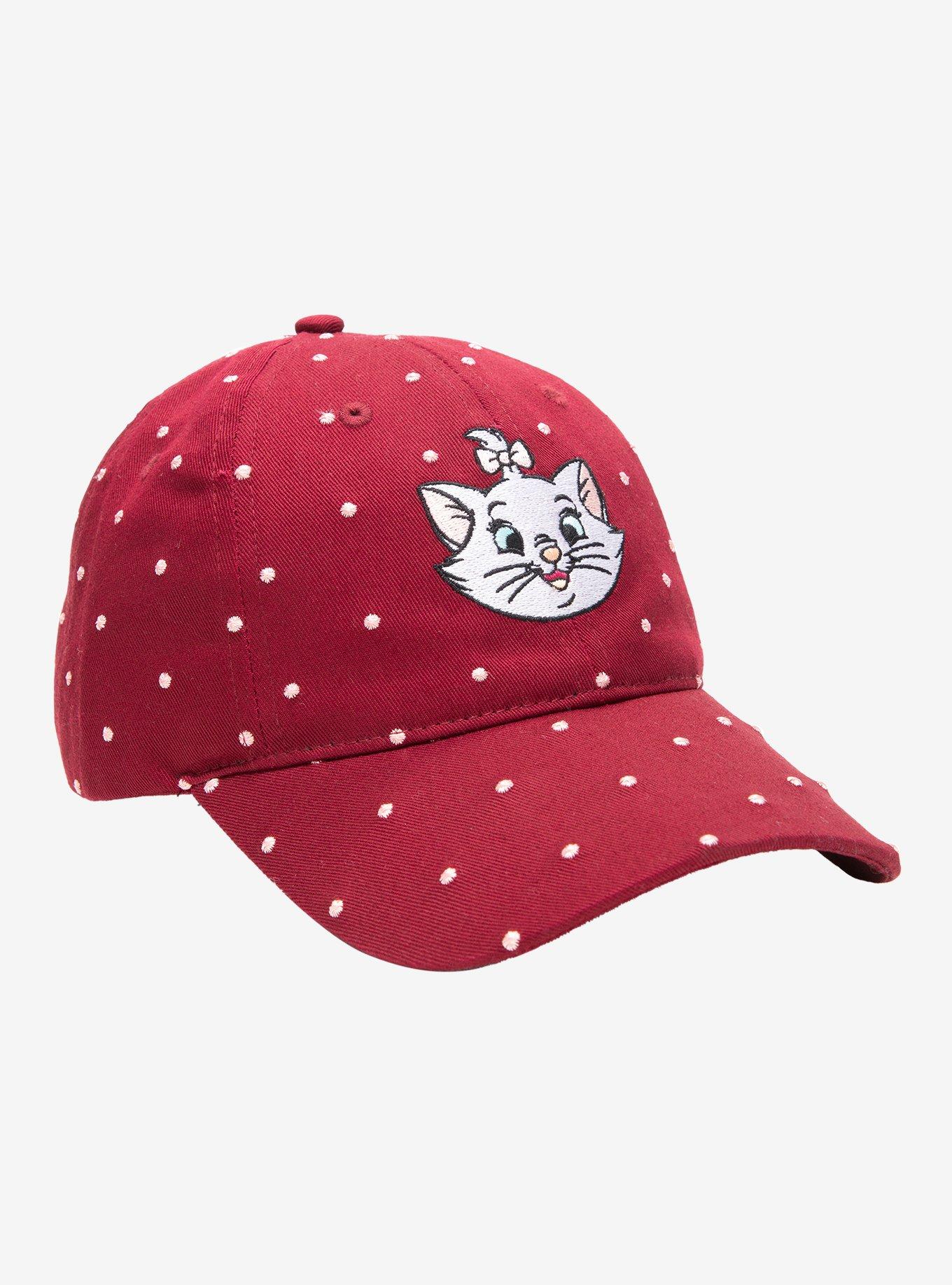 Disney The Aristocats Marie Polka Dot Ball Cap &mdash; BoxLunch Exclusive, , alternate - view 3