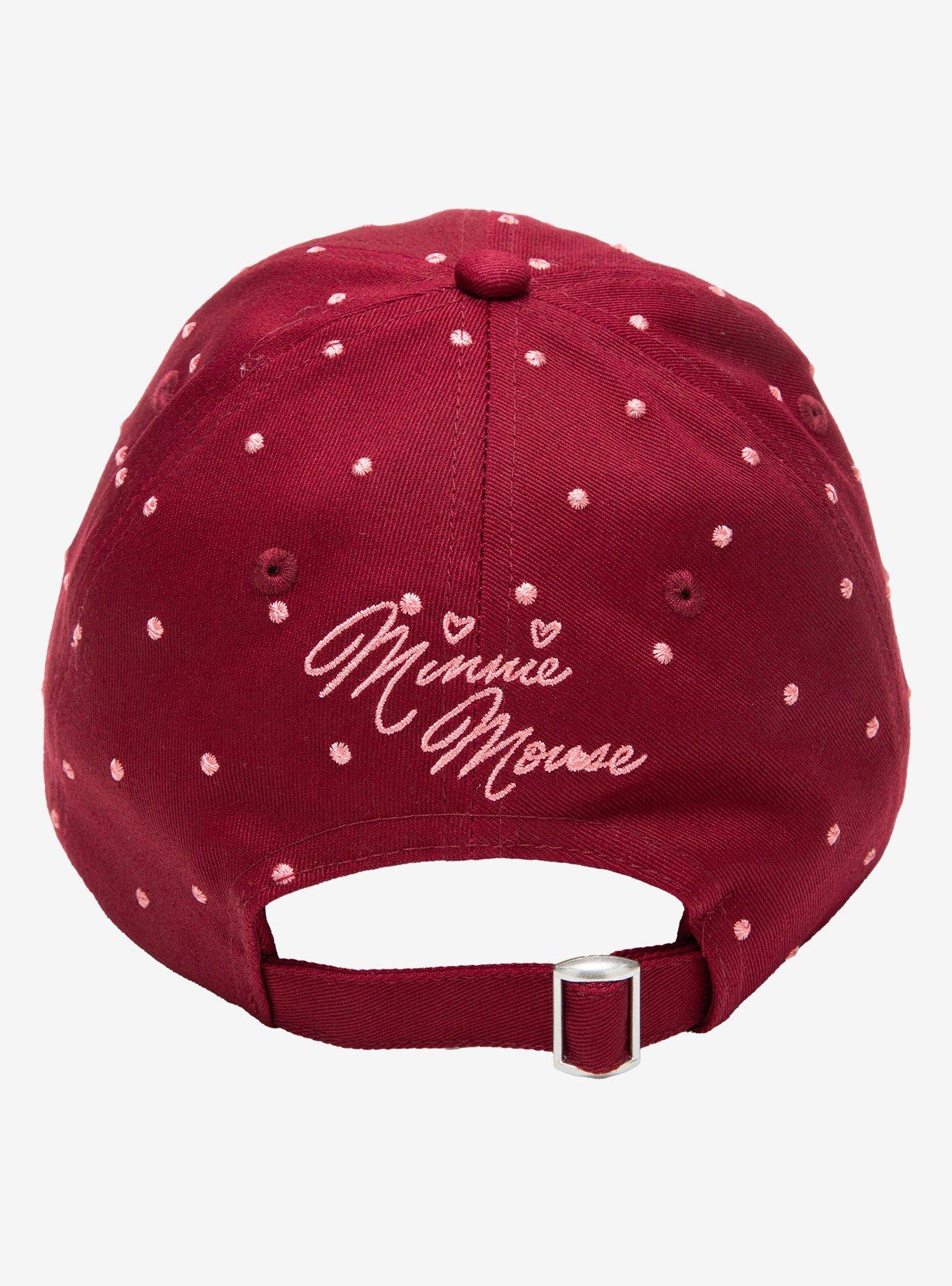 Disney Minnie Mouse Polka Dot Ball Cap - BoxLunch Exclusive