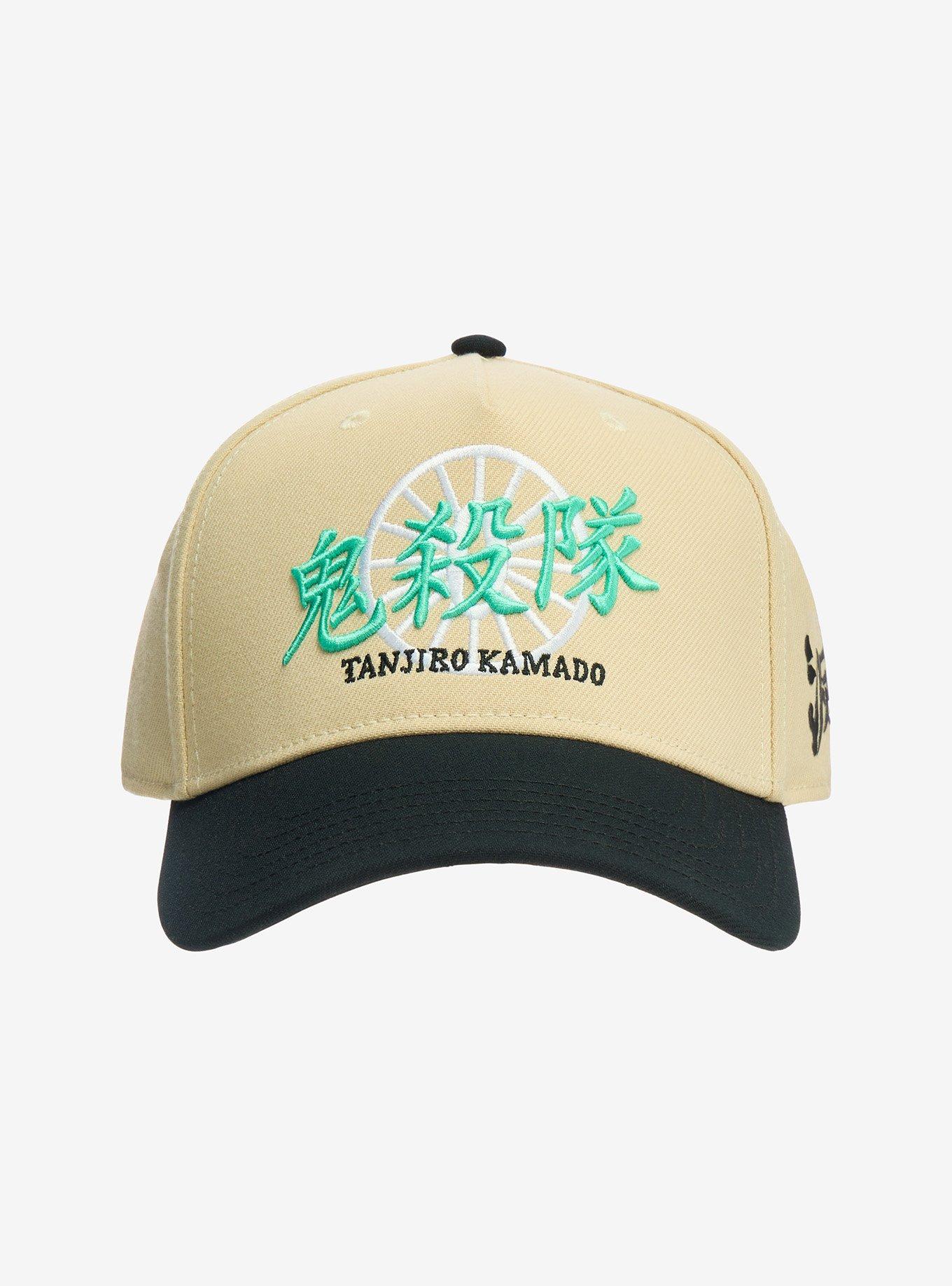 Demon Slayer: Kimetsu no Yaiba Tanjiro Kamado Two-Tone Ball Cap &mdash; BoxLunch Exclusive, , alternate - view 2