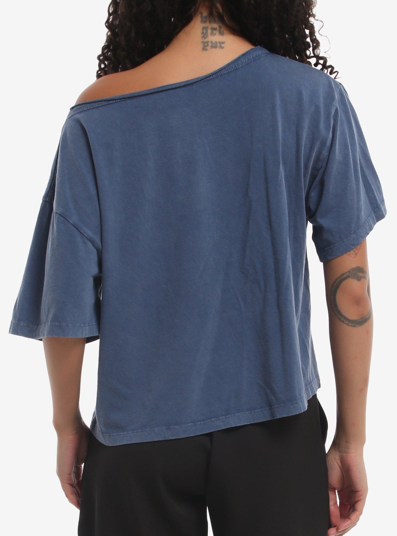 Studio Ghibli&reg; Howl's Moving Castle Calcifer Girls Off-Shoulder T-Shirt, MULTI, alternate - view 3