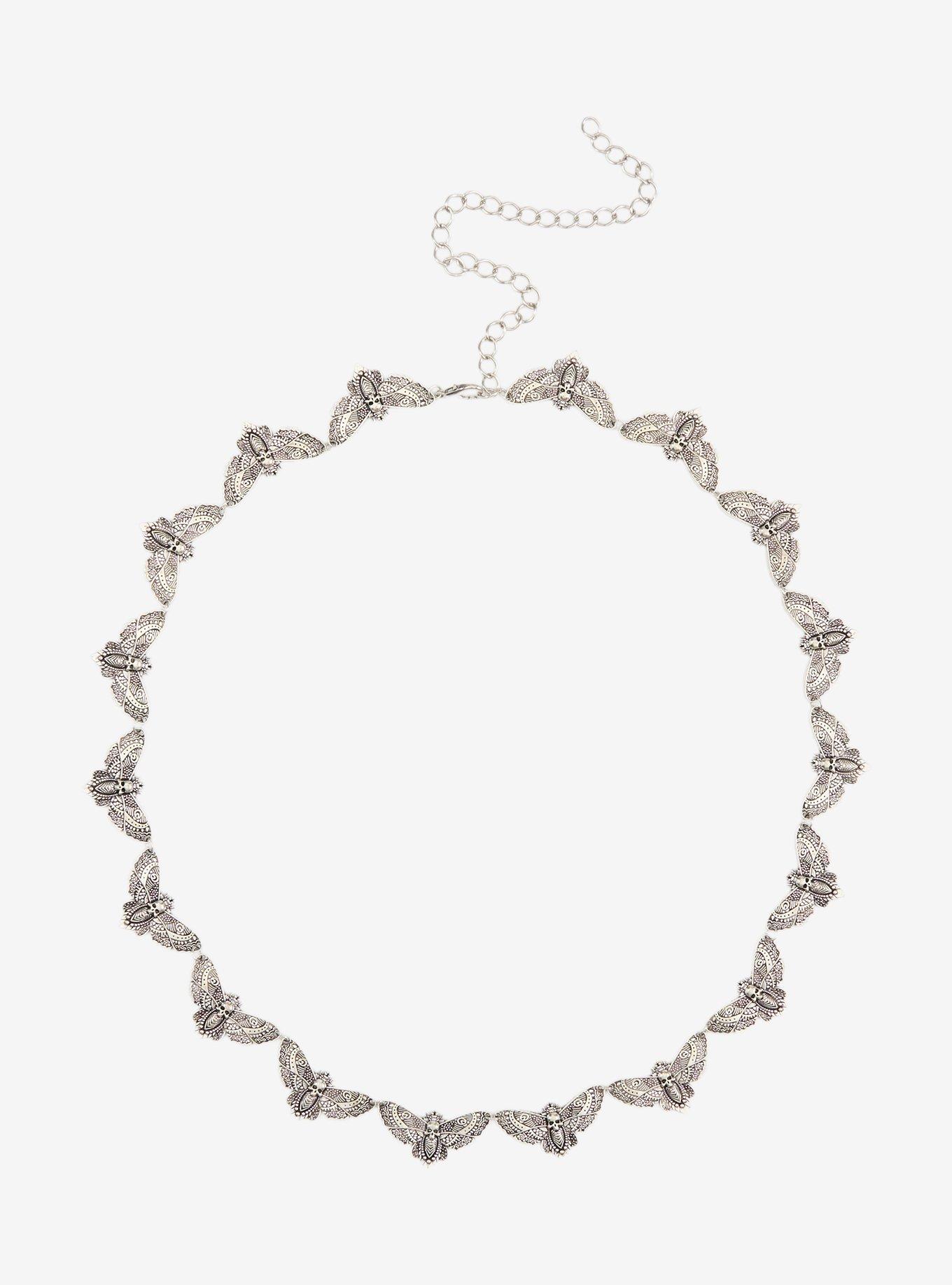 Death Moth Charm Chain Belt, MULTI, alternate - view 2