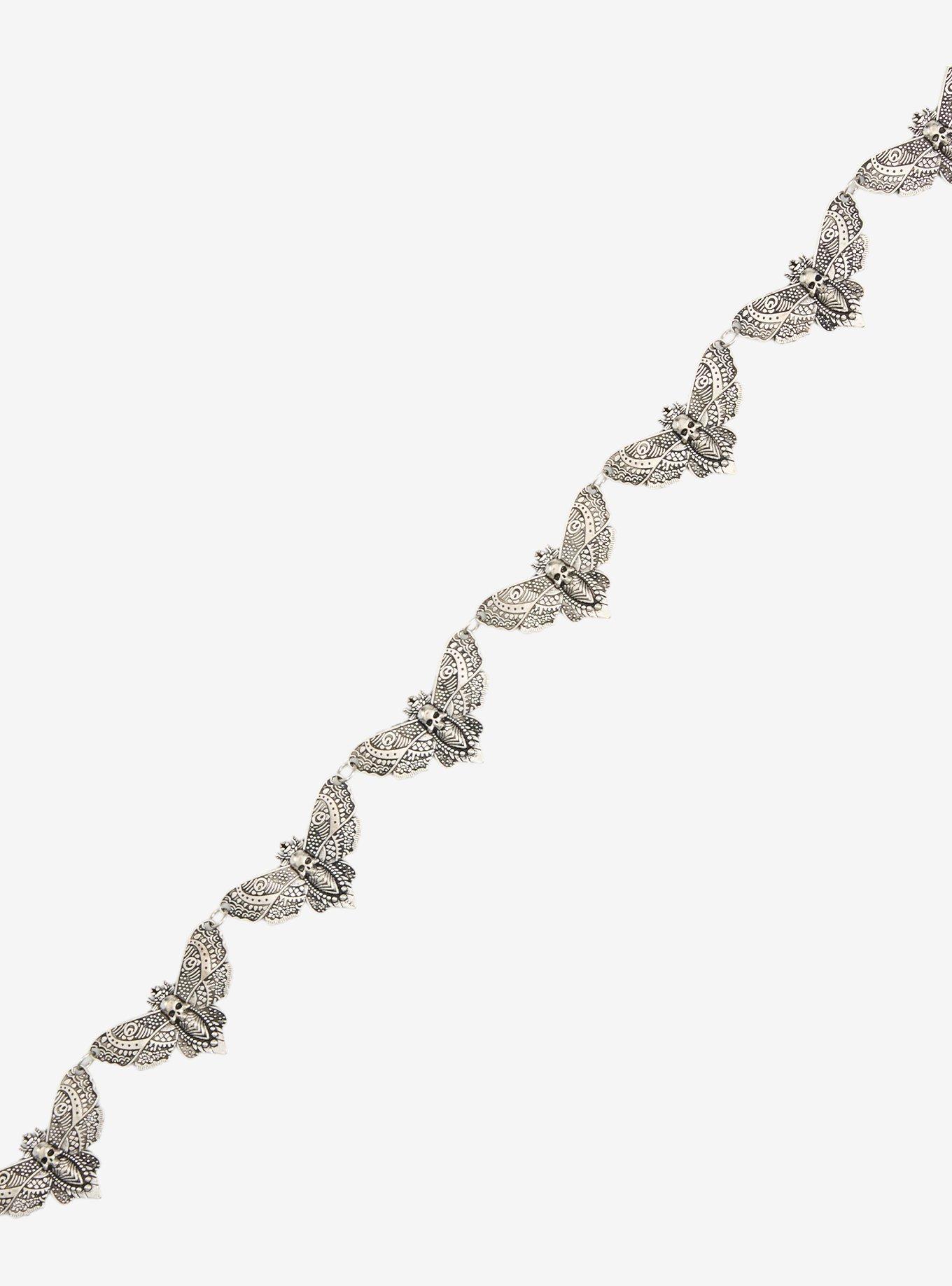 Death Moth Charm Chain Belt, MULTI, alternate - view 3