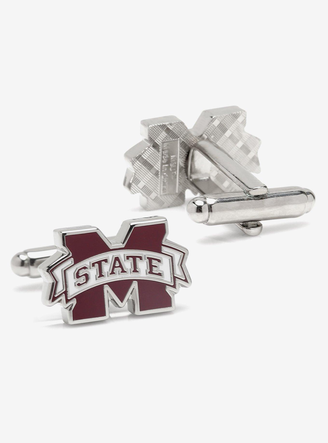 NCAA Mississippi State Bulldogs Cufflinks, , hi-res