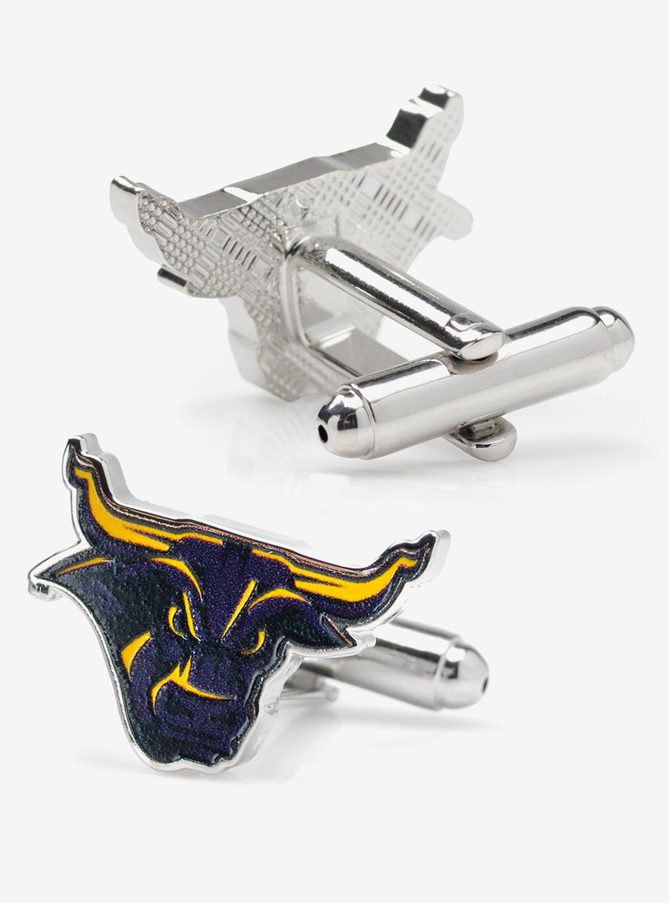 NCAA Mankato State Stomper Mascot Cufflinks, , alternate - view 3
