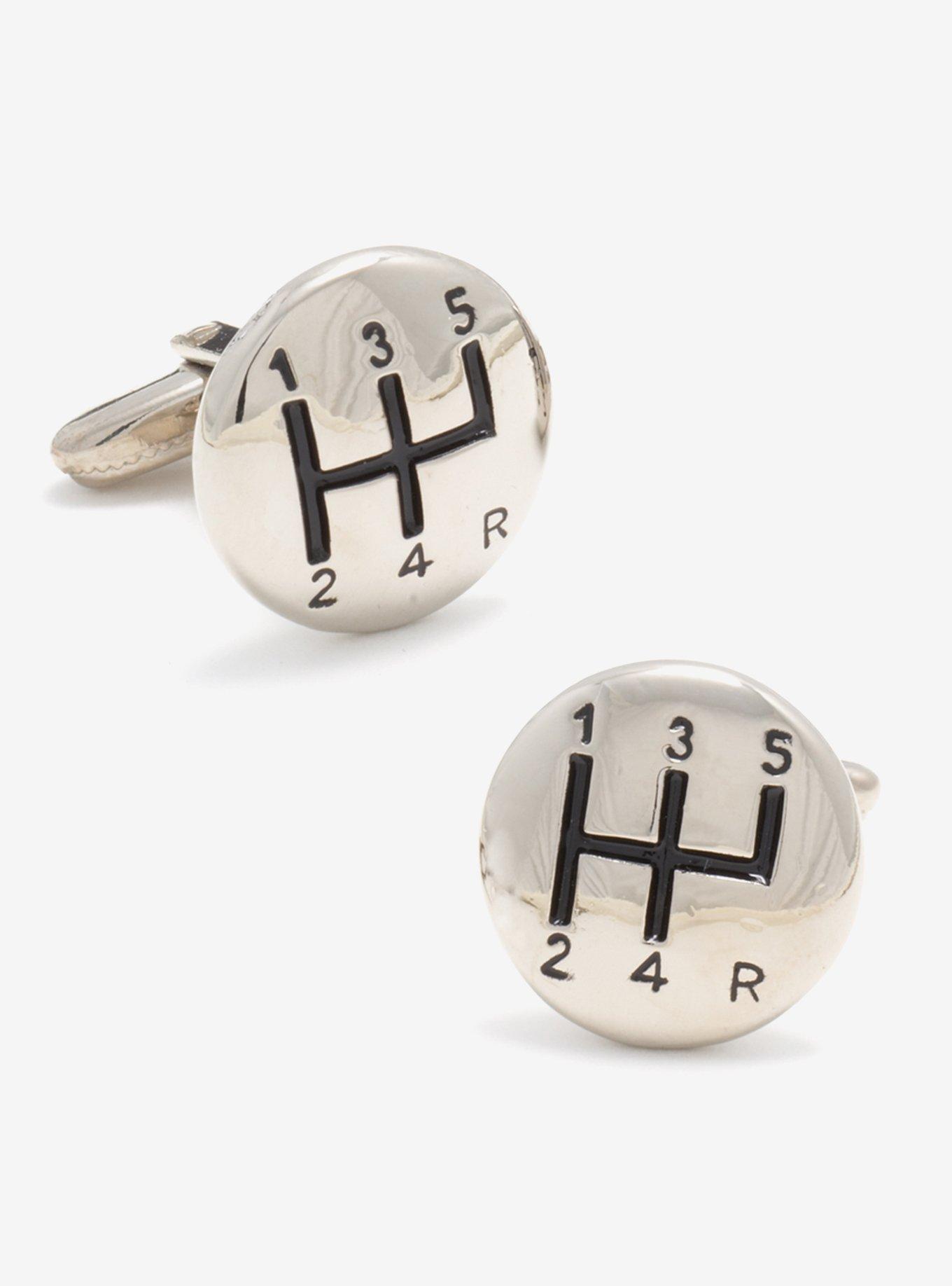 Gear Shifter Cufflinks, , hi-res