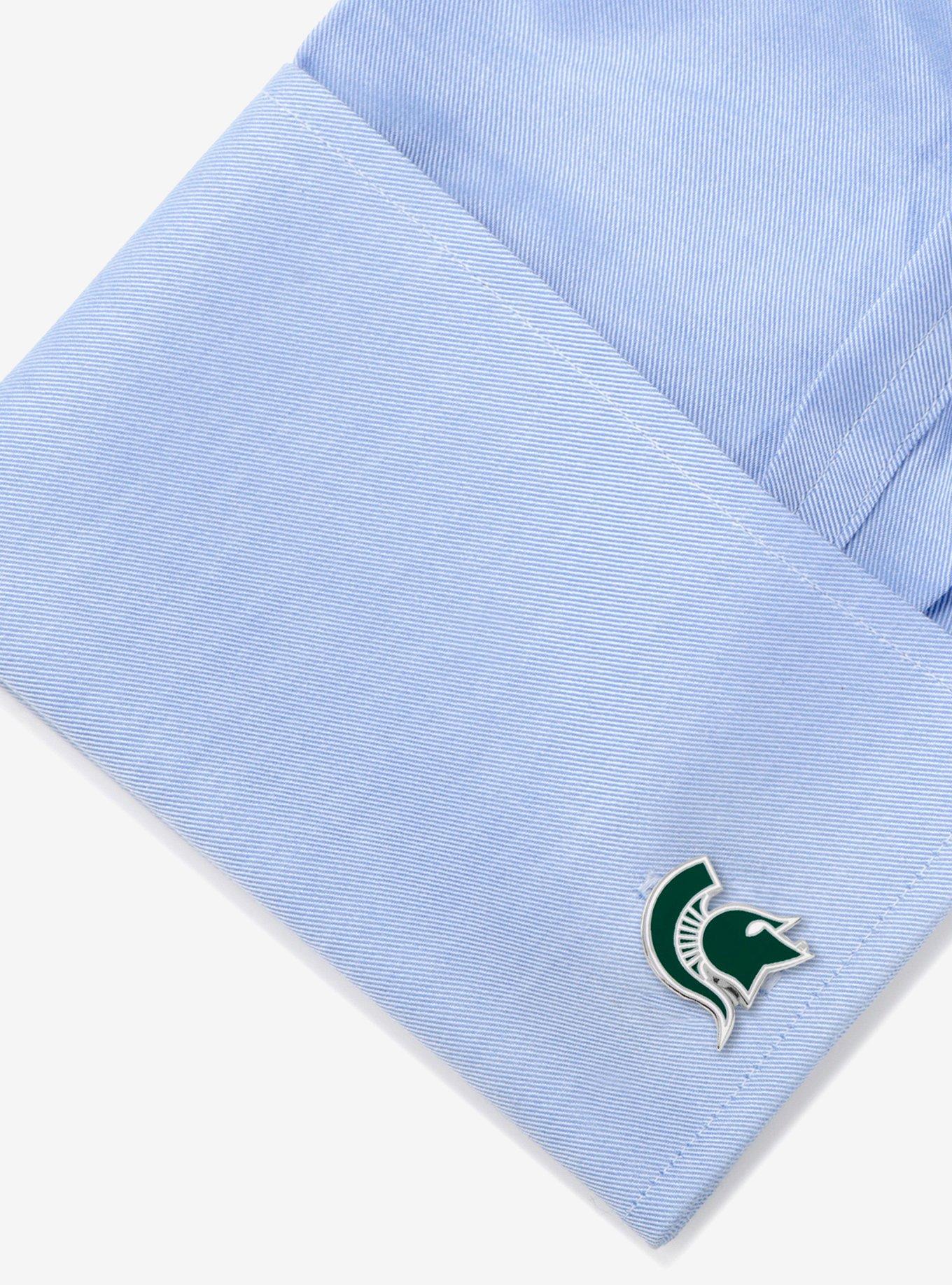 NCAA Michigan State Spartans Cufflinks, , hi-res