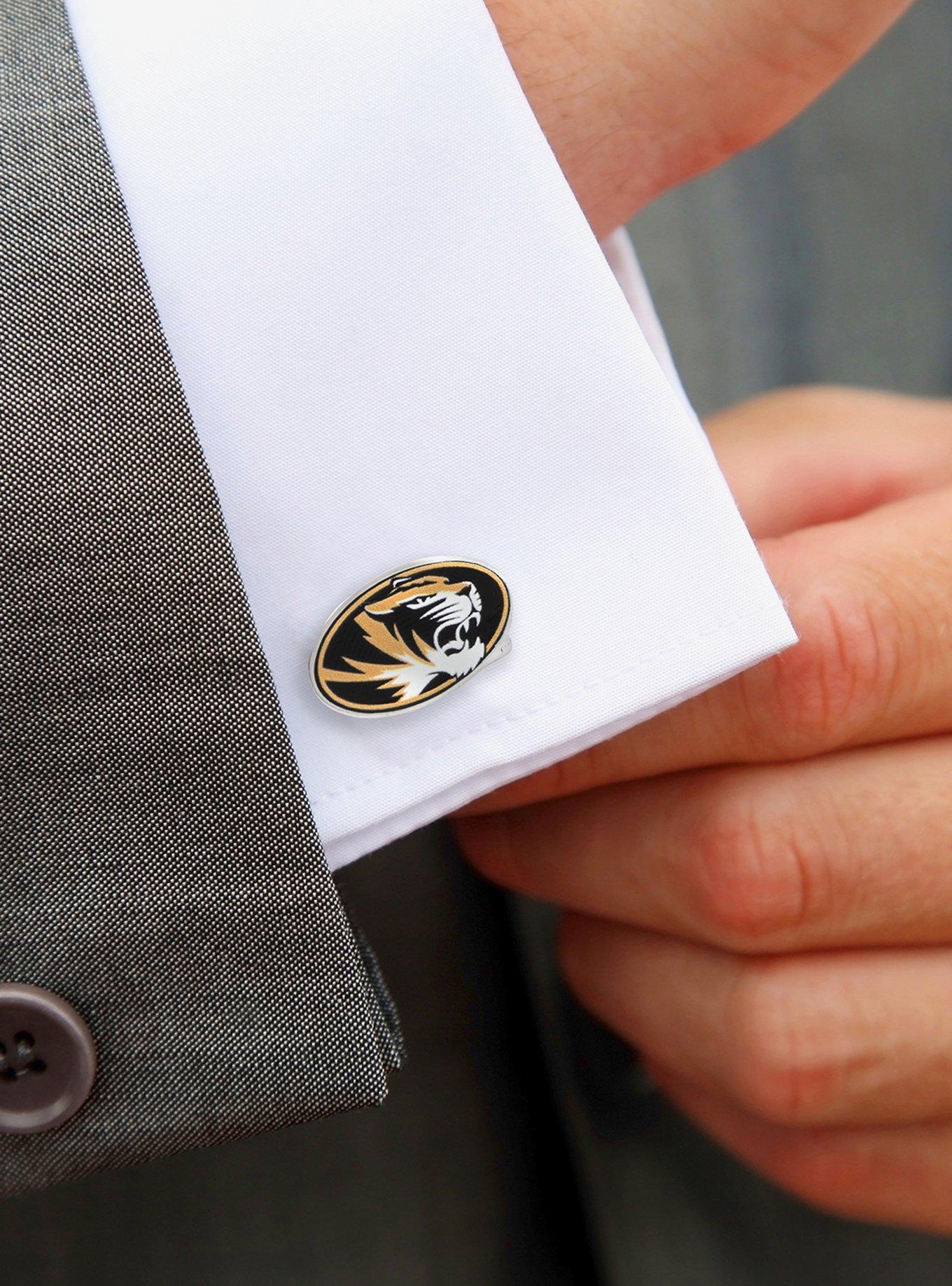 NCAA University of Missouri Tigers Cufflinks, , hi-res