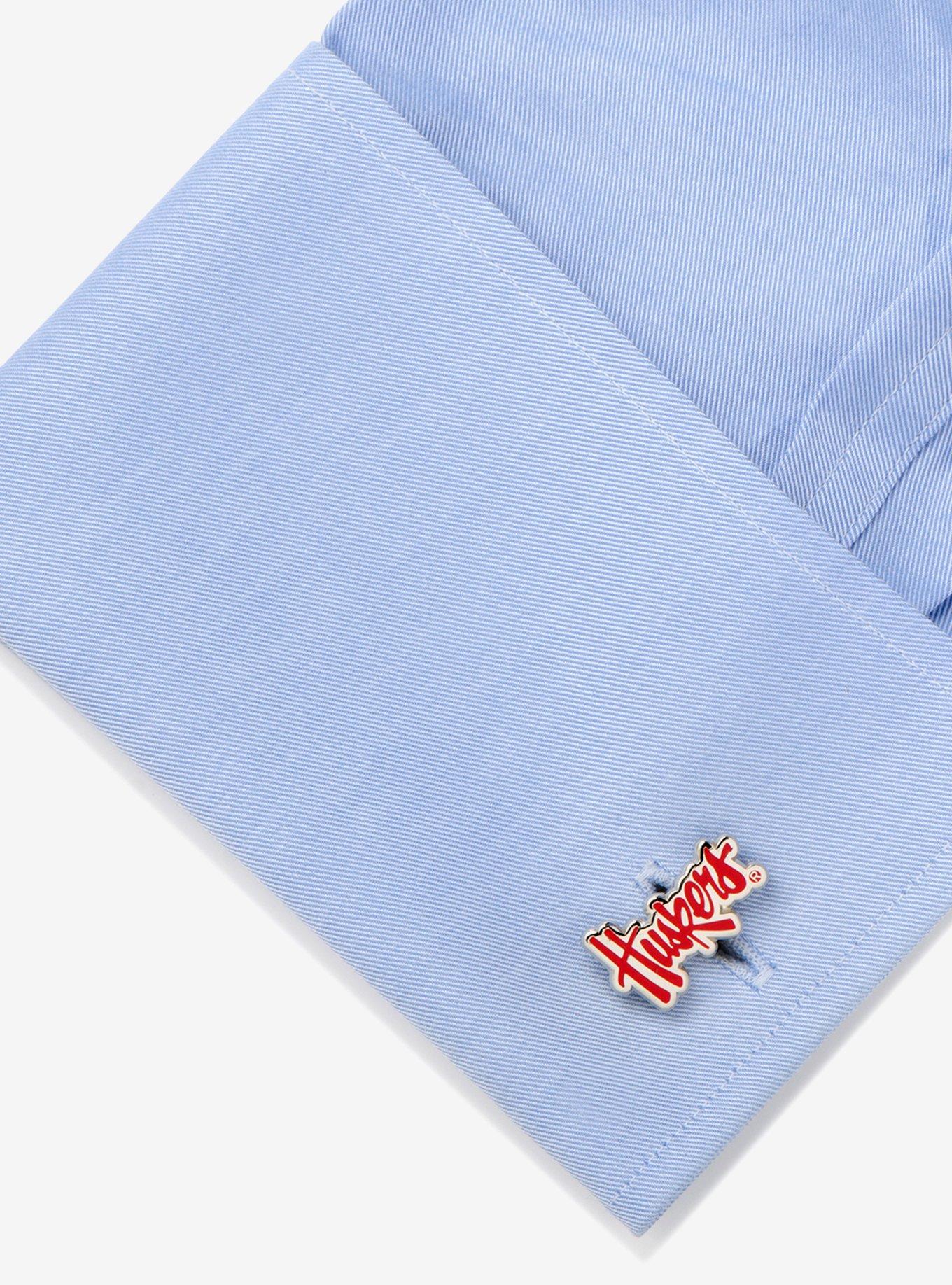 NCAA Nebraska Huskers Cufflinks, , alternate