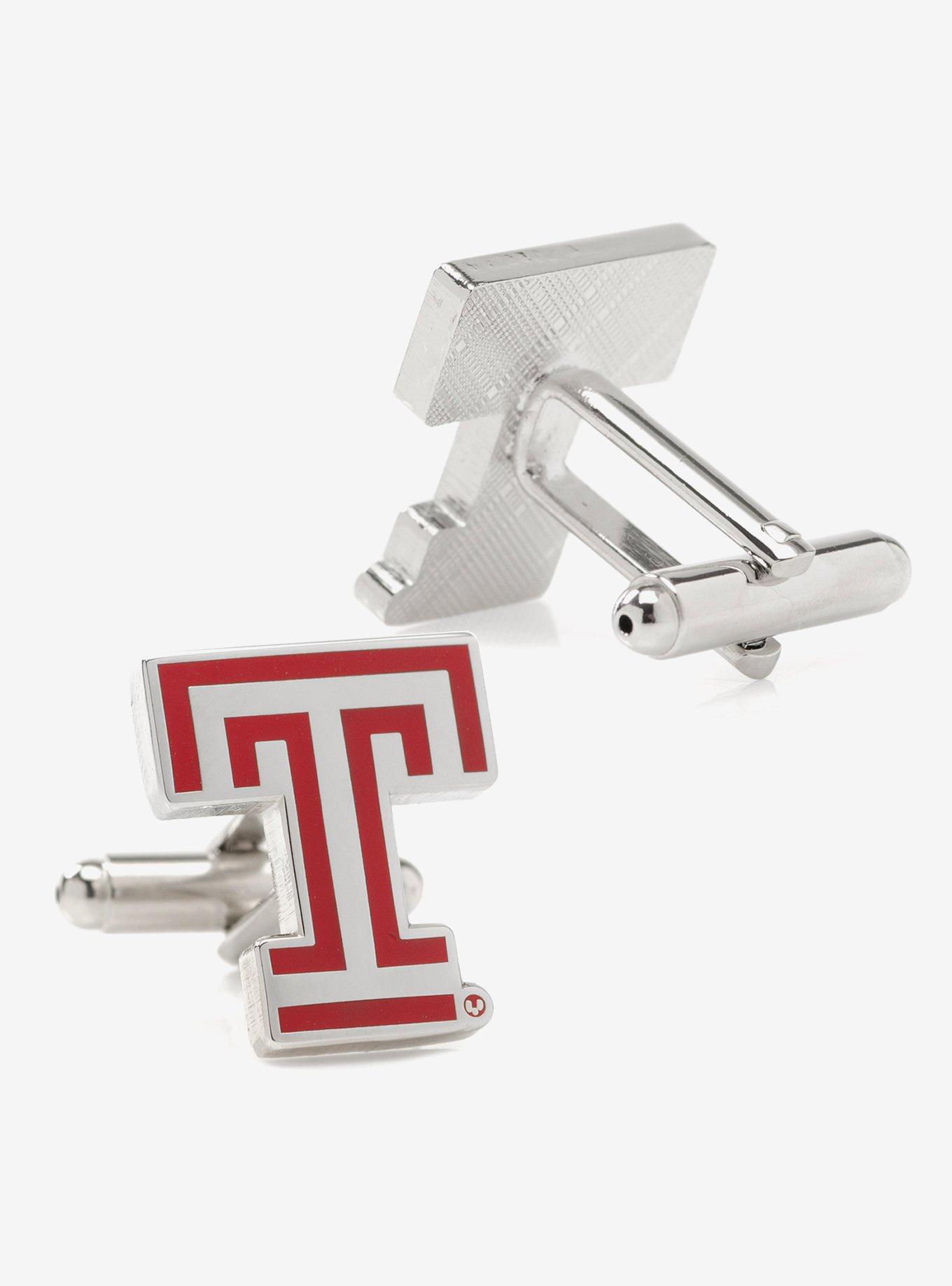 NCAA Temple University Owls Cufflinks, , hi-res