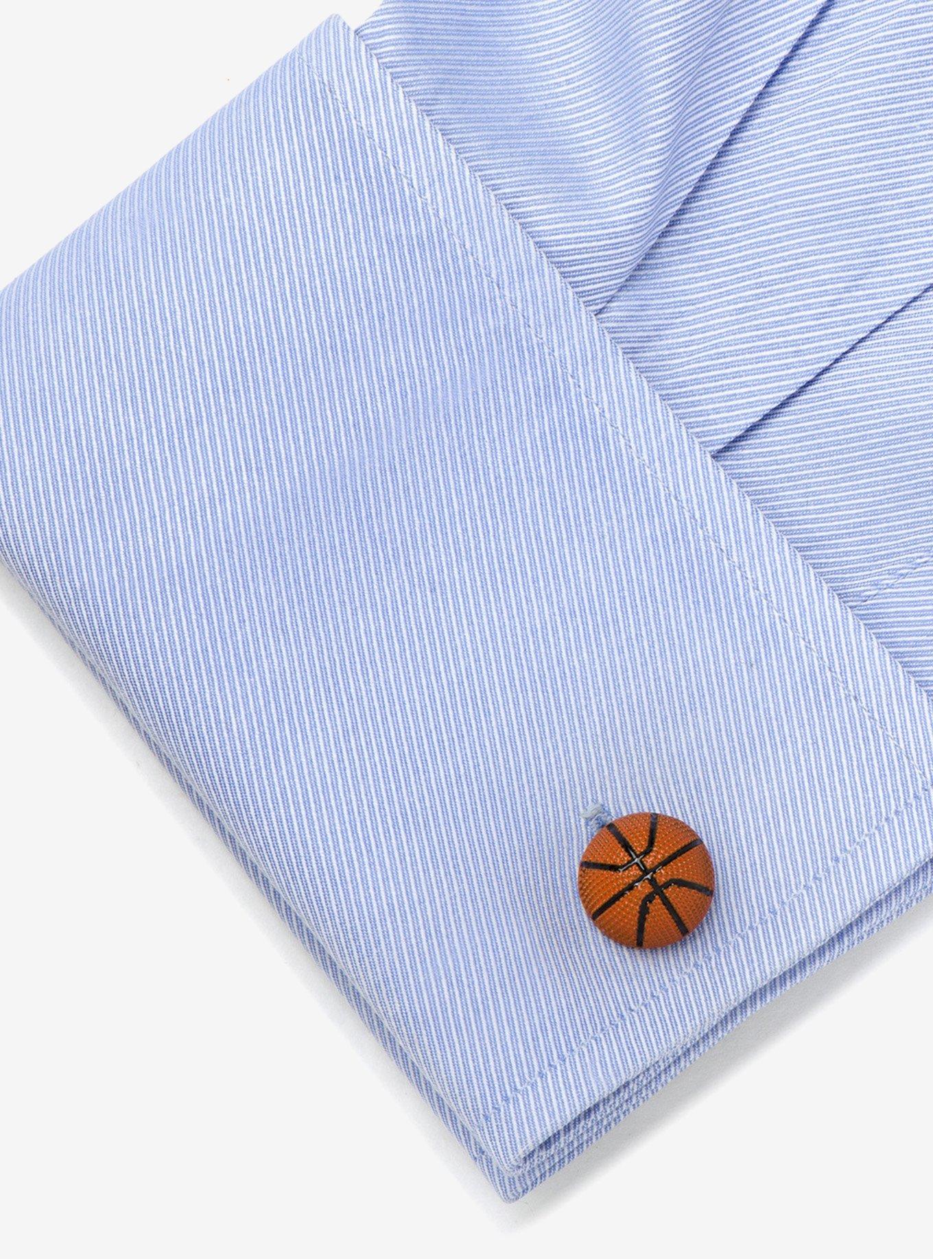 Basketball Cufflinks, , alternate