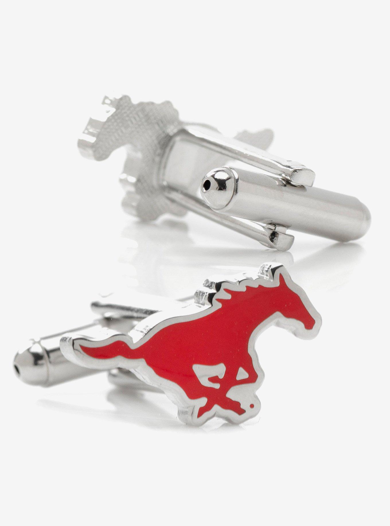 NCAA SMU Mustangs Cufflinks, , hi-res