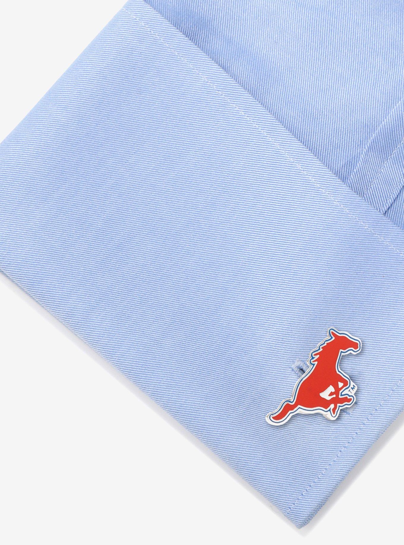 NCAA SMU Mustangs Cufflinks, , alternate