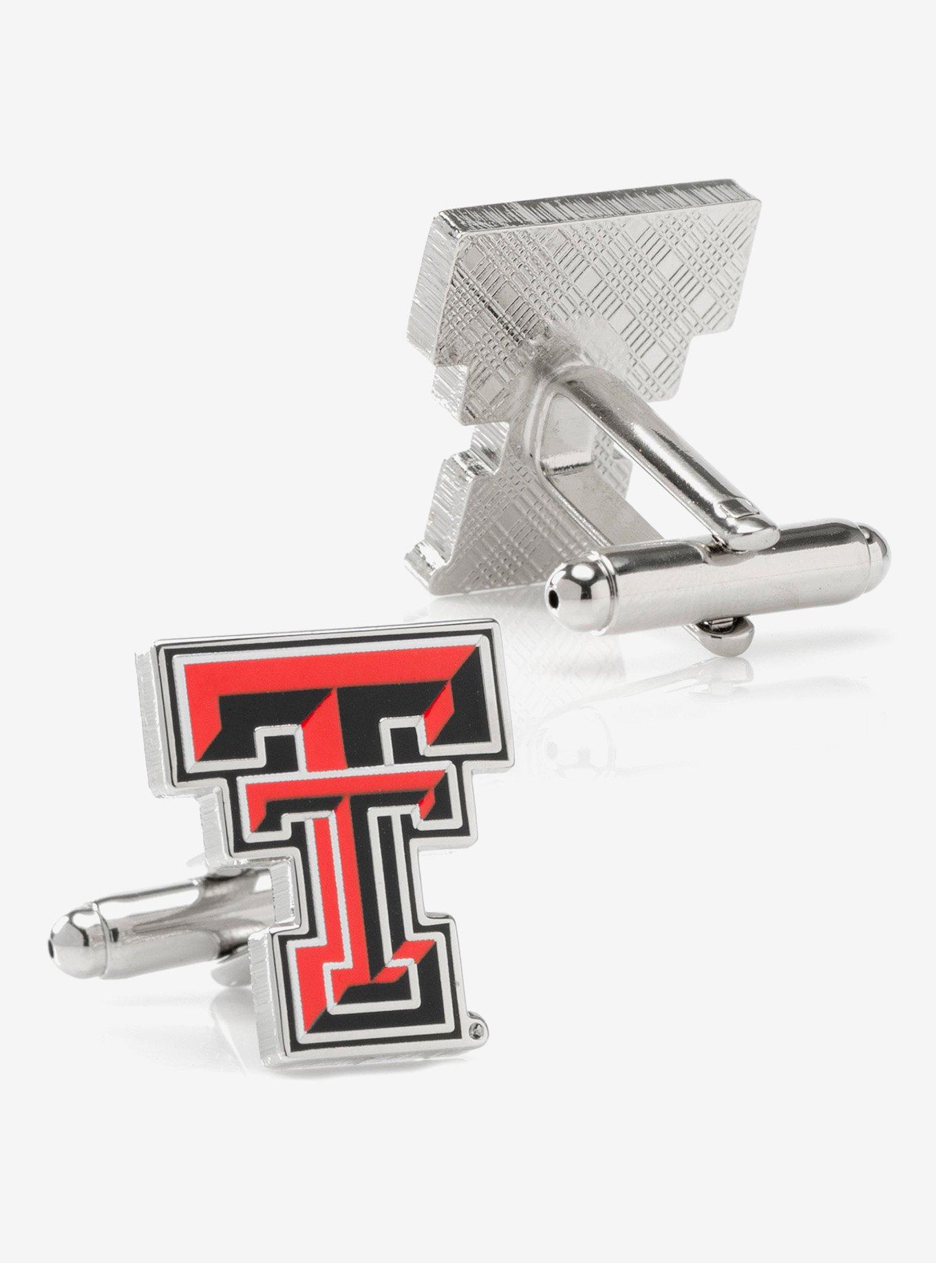 NCAA Texas Tech University Red Raiders Cufflinks, , hi-res