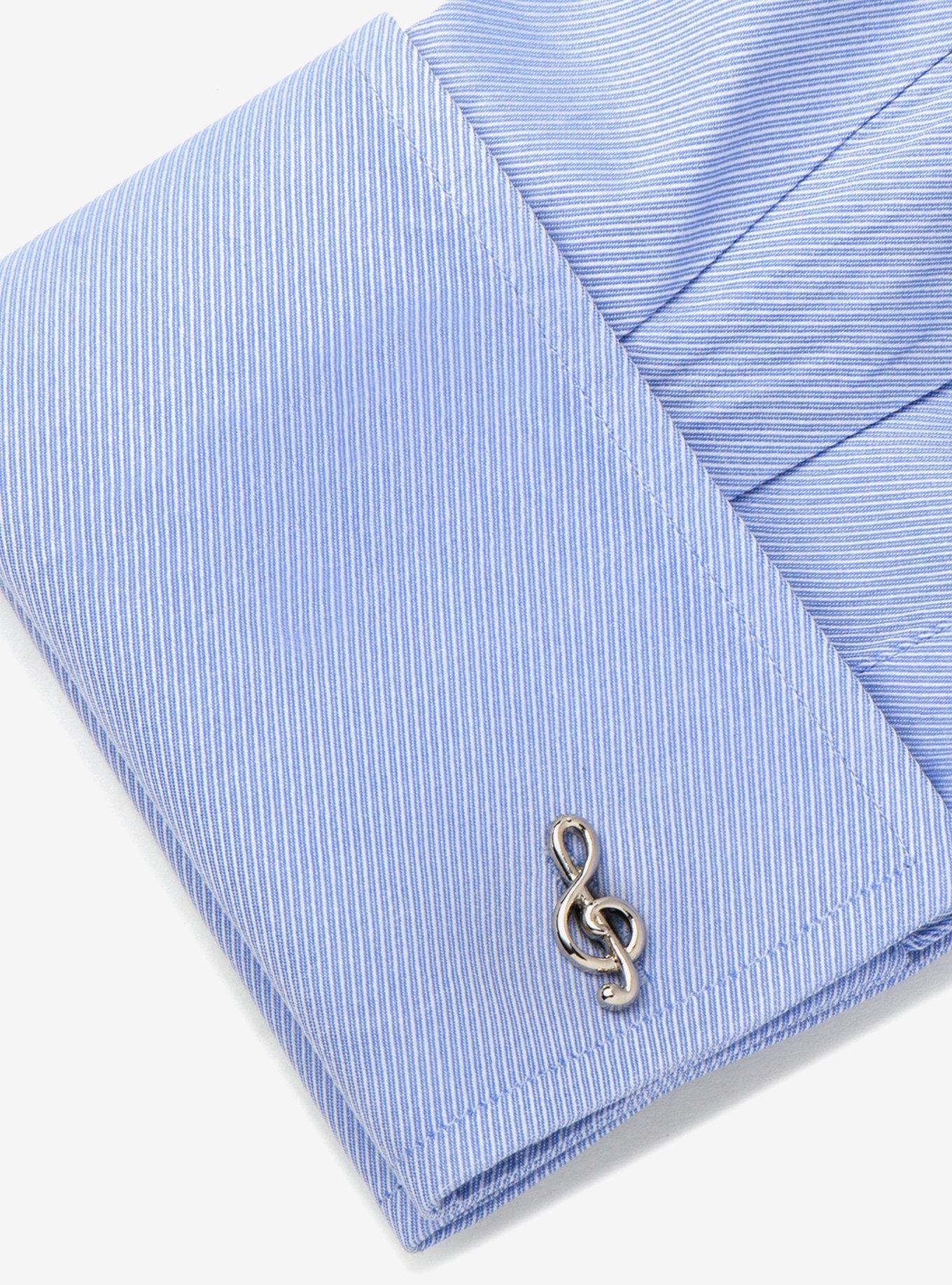 Music Notes Cufflinks, , alternate - view 3