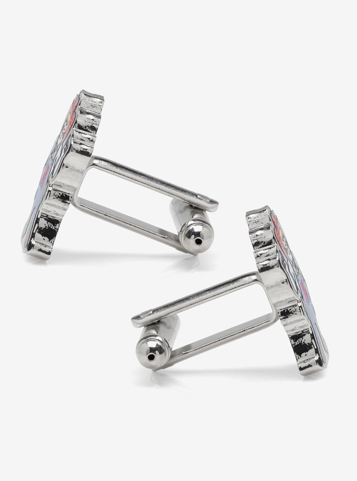 NCAA Nebraska Herbie Husker Mascot Cufflinks, , alternate