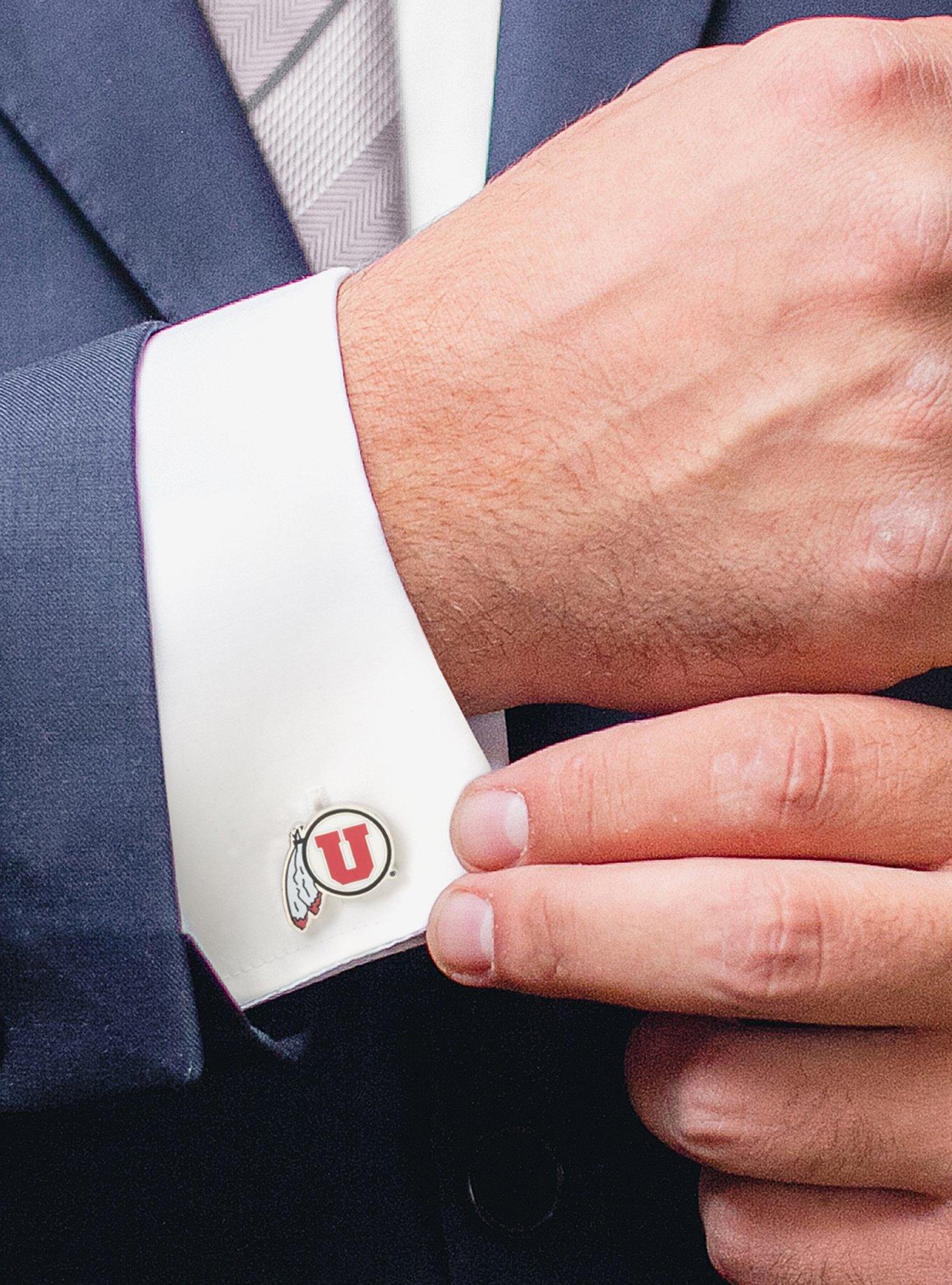 NCAA University of Utah Utes Cufflinks, , hi-res