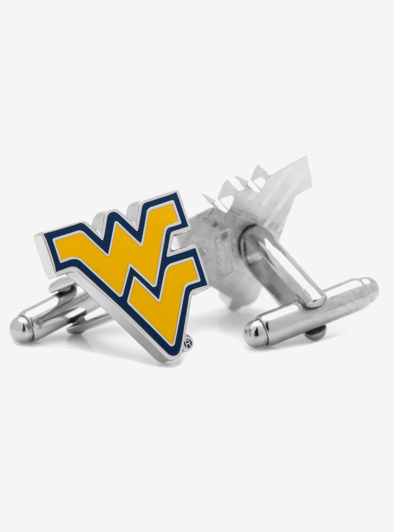 NCAA West Virginia Mountaineers Cufflinks, , hi-res