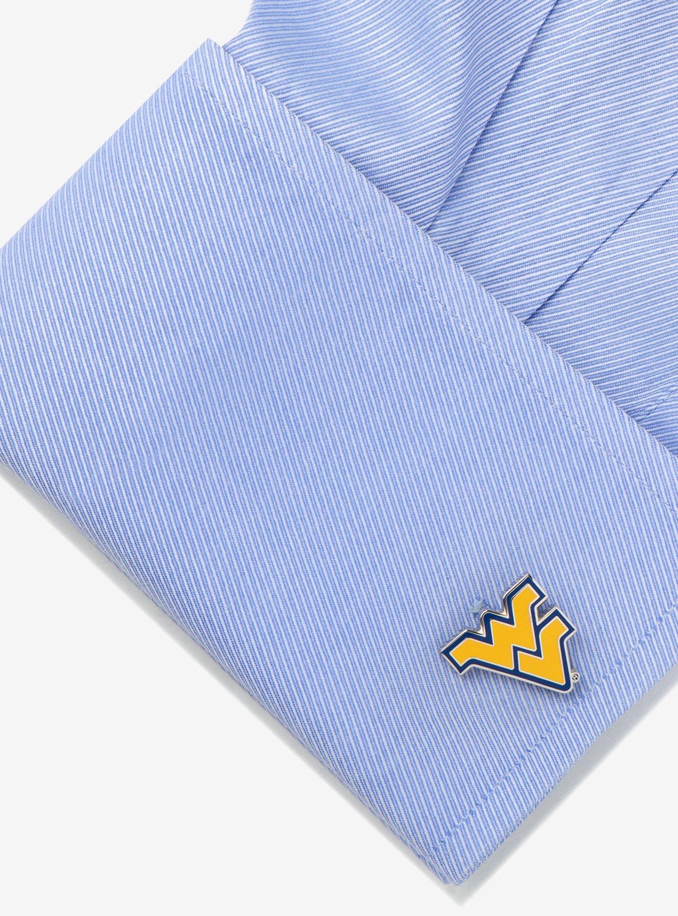 NCAA West Virginia Mountaineers Cufflinks, , alternate
