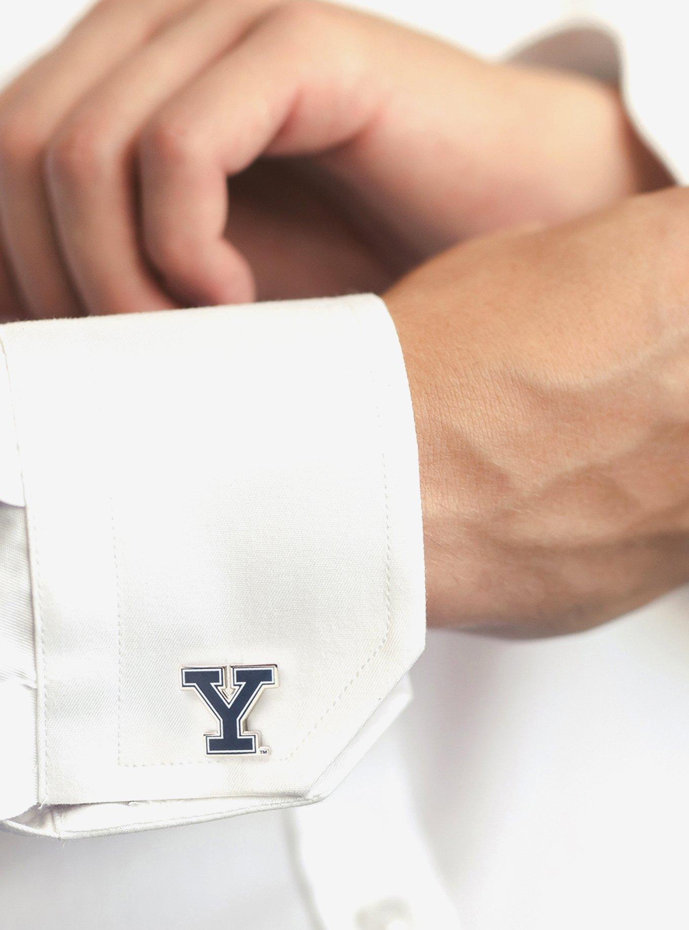 NCAA Yale University Bulldogs Cufflinks, , hi-res