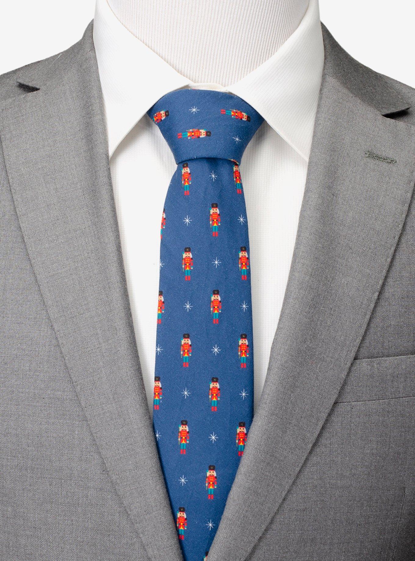 Nutcracker Navy Tie, , hi-res