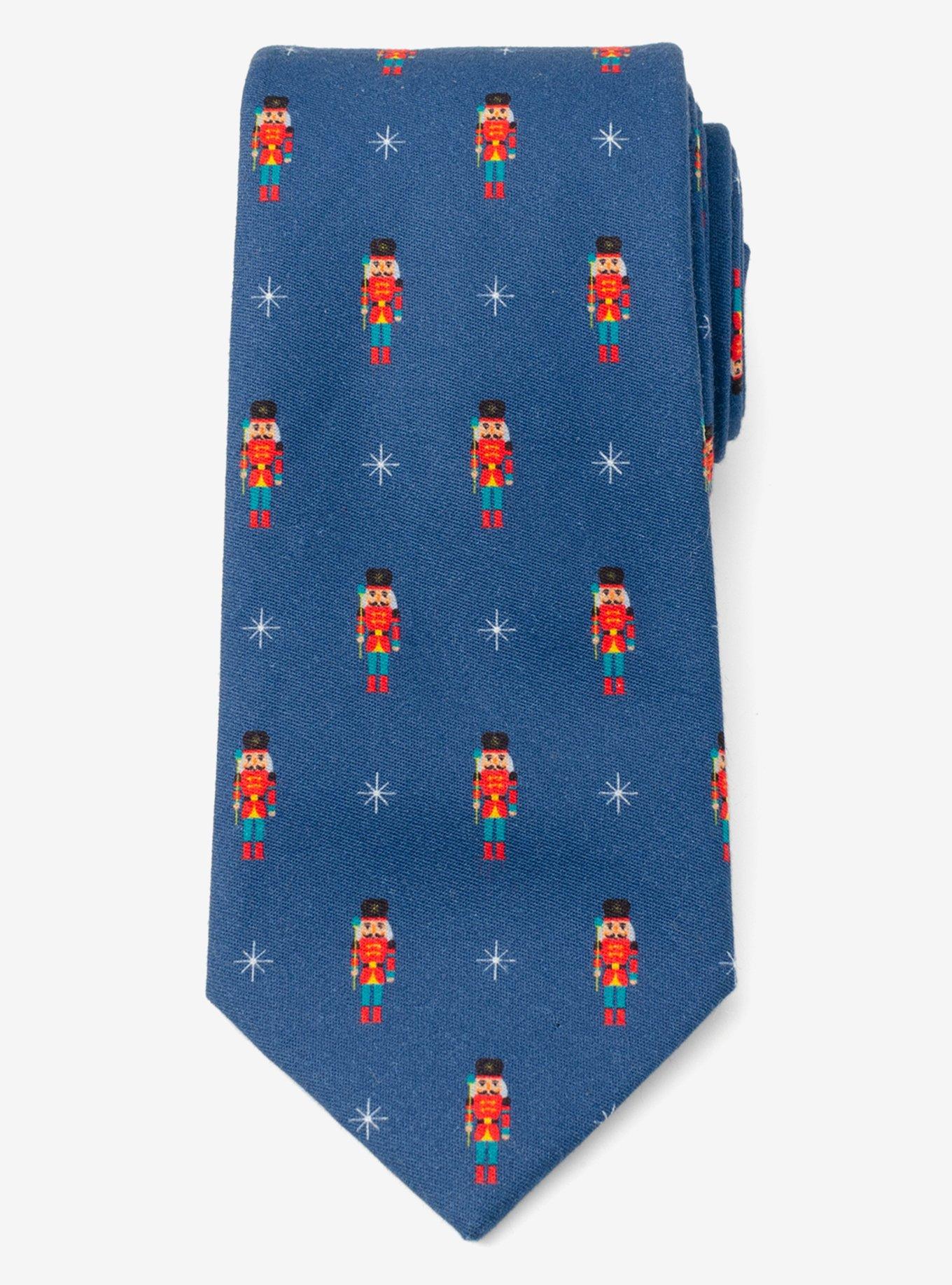 Nutcracker Navy Tie, , alternate