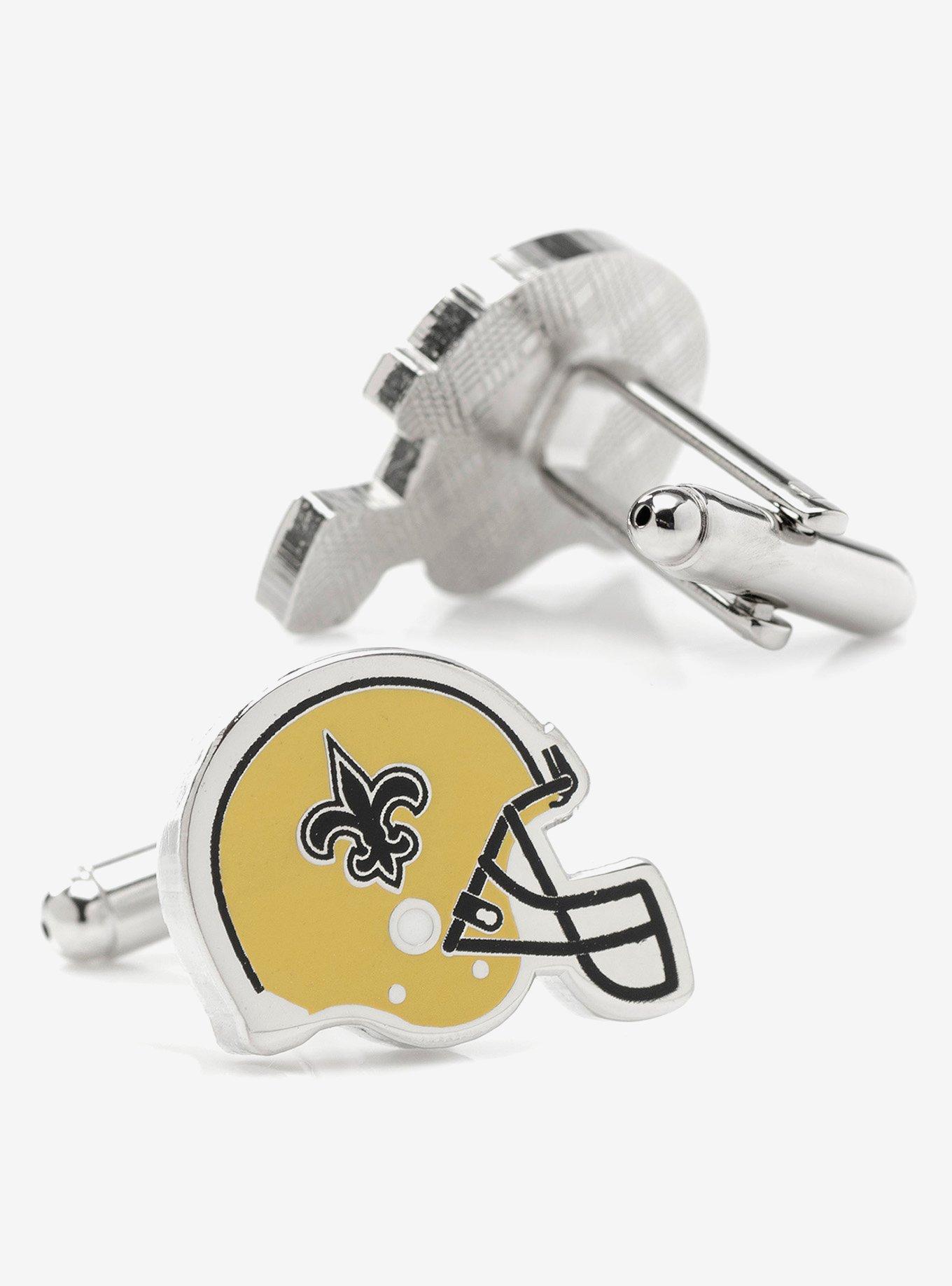 NFL New Orleans Saints Retro Helmet Cufflinks, , hi-res