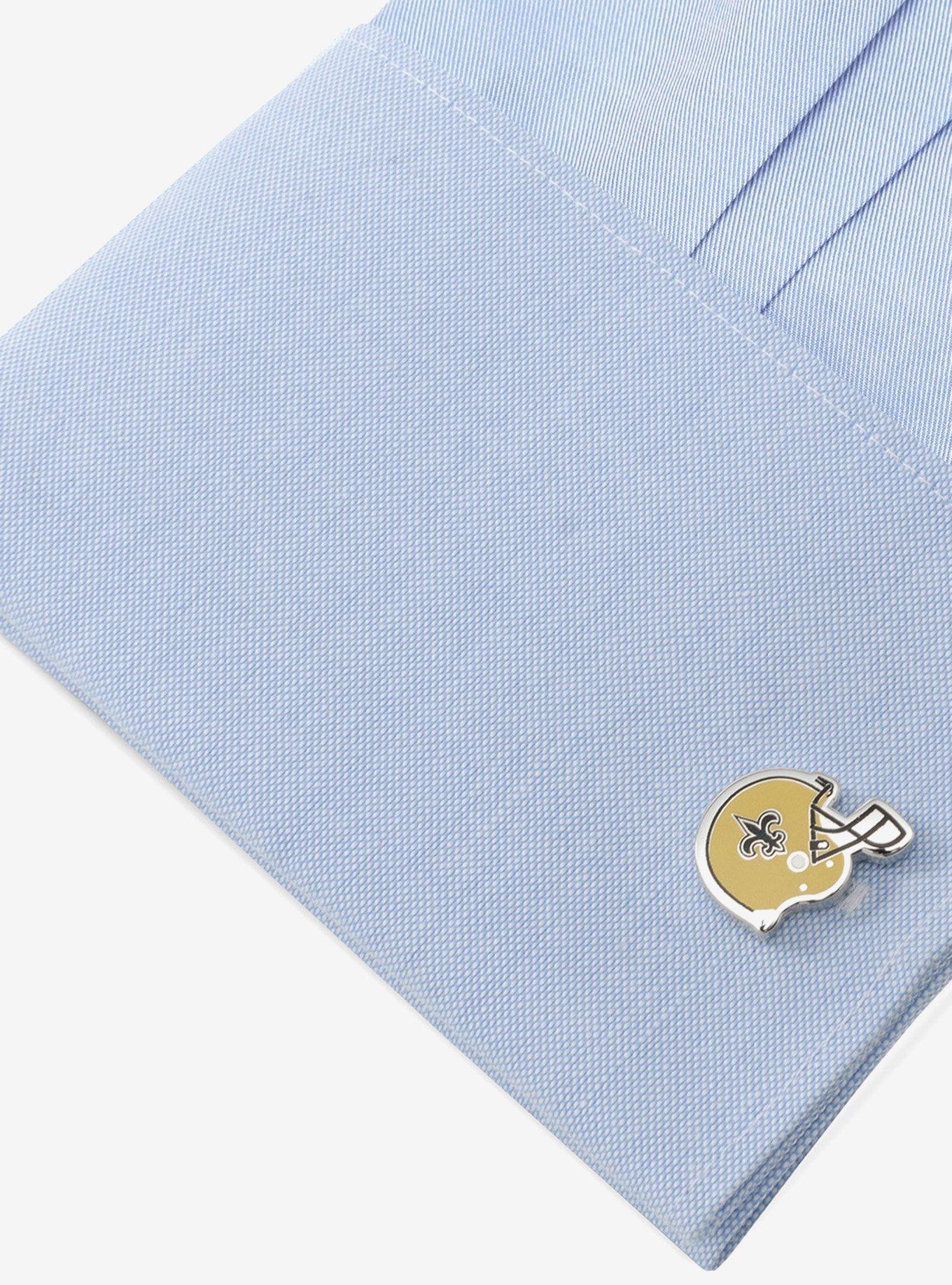 NFL New Orleans Saints Retro Helmet Cufflinks, , alternate