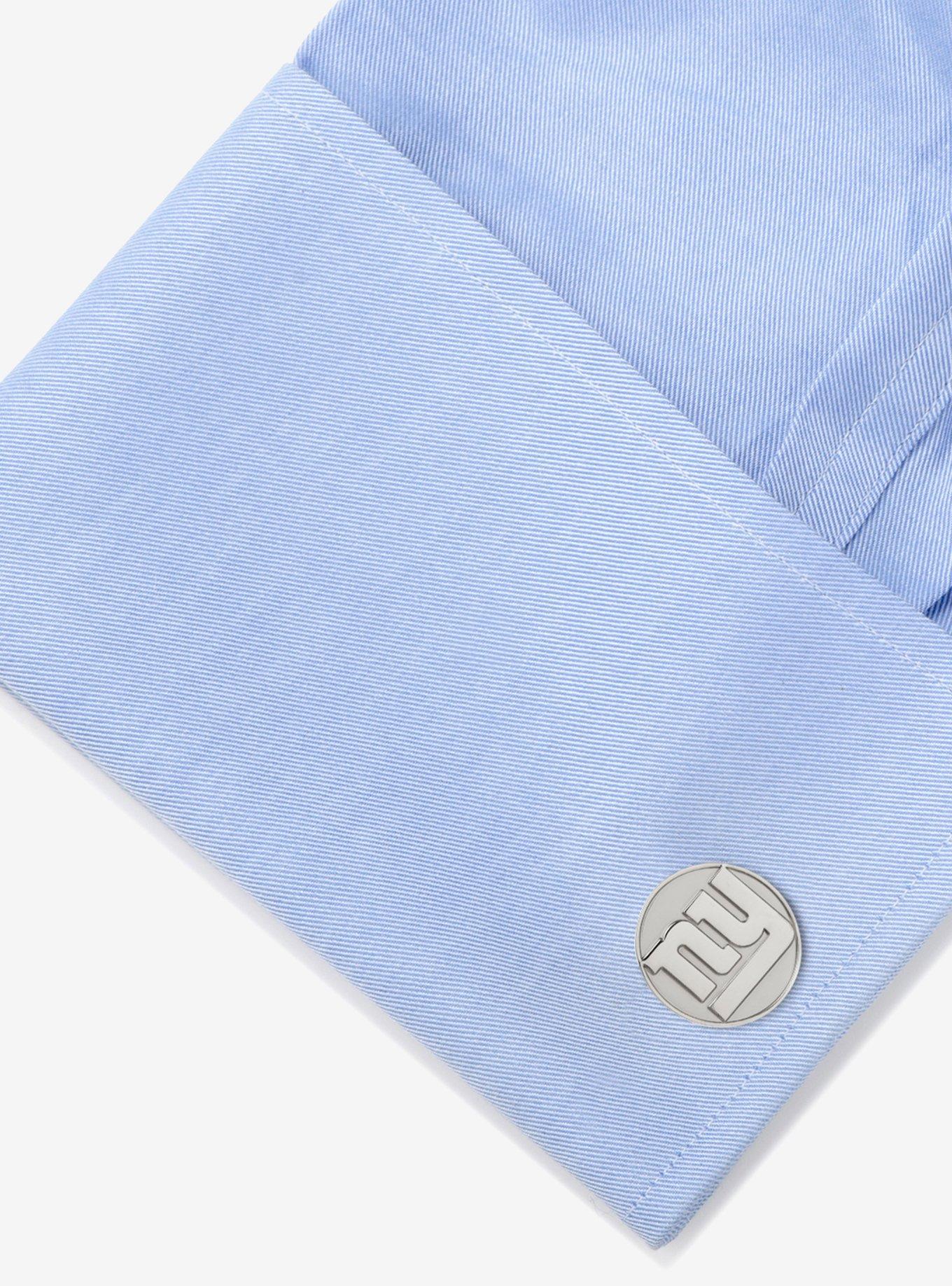 NFL New York Giants Silver Edition Cufflinks, , alternate