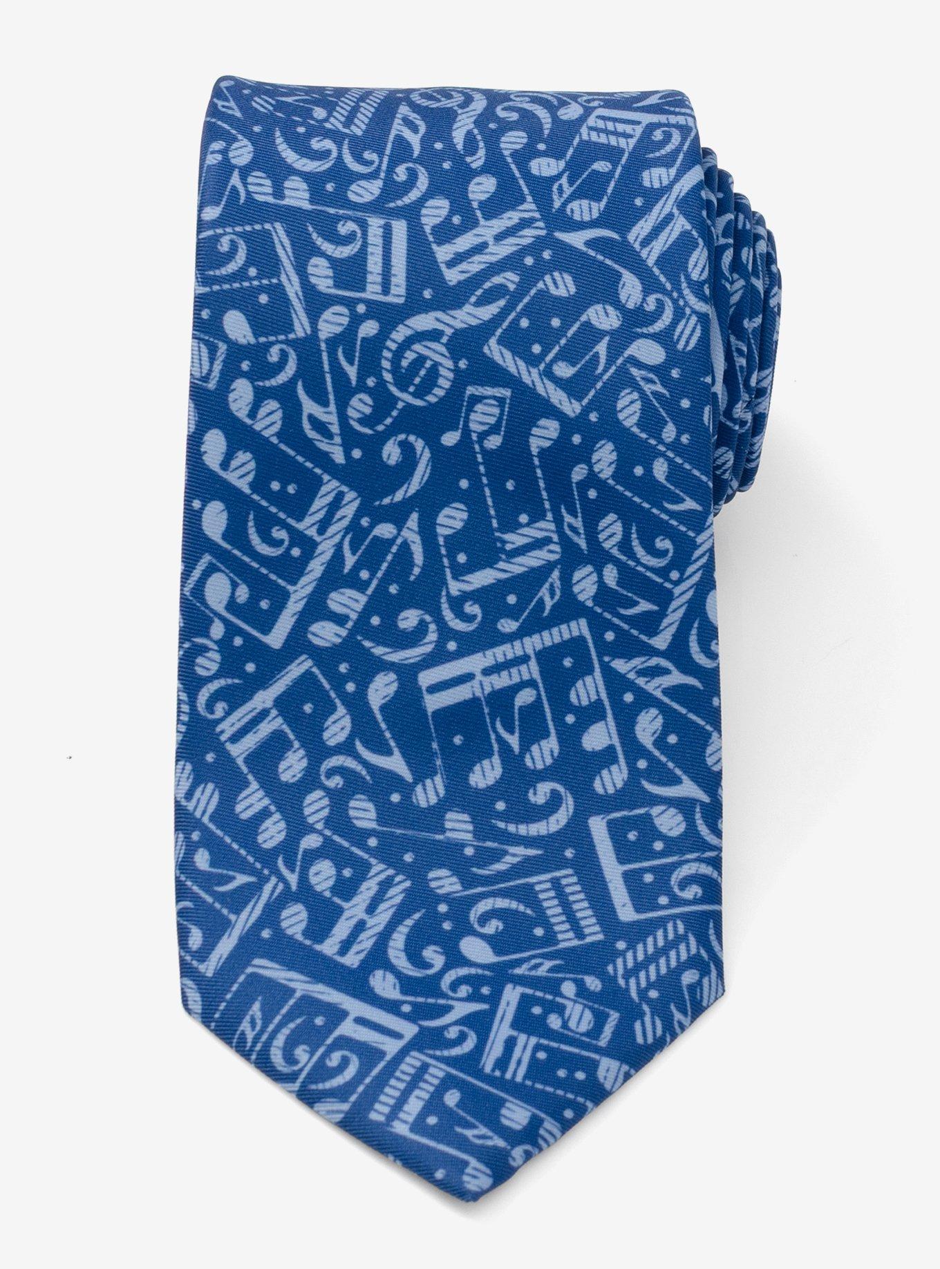 Grand Ole Opry Musical Blue Men's Tie, , alternate