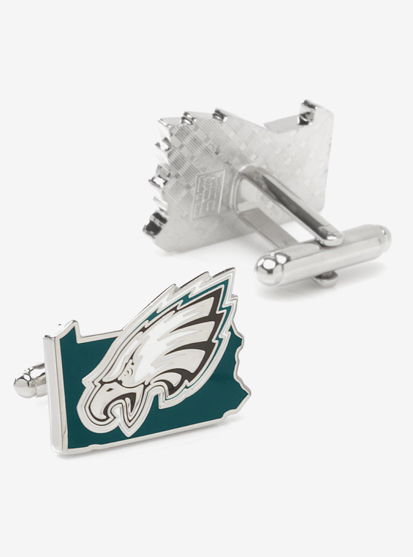 NFL Philadelphia Eagles State Shaped Cufflinks, , hi-res