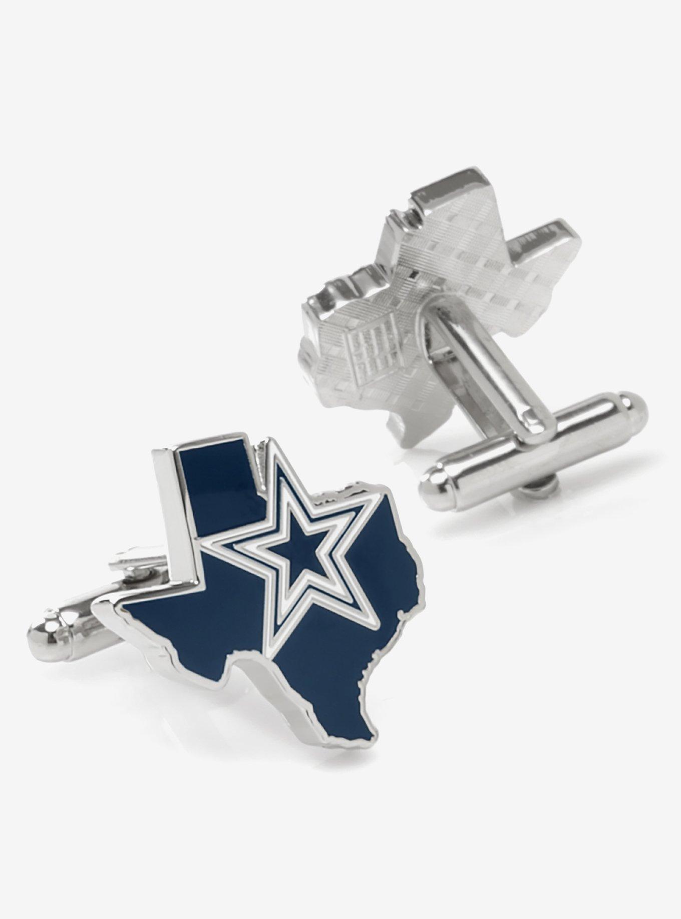 NFL Dallas Cowboys State Shaped Cufflinks, , hi-res