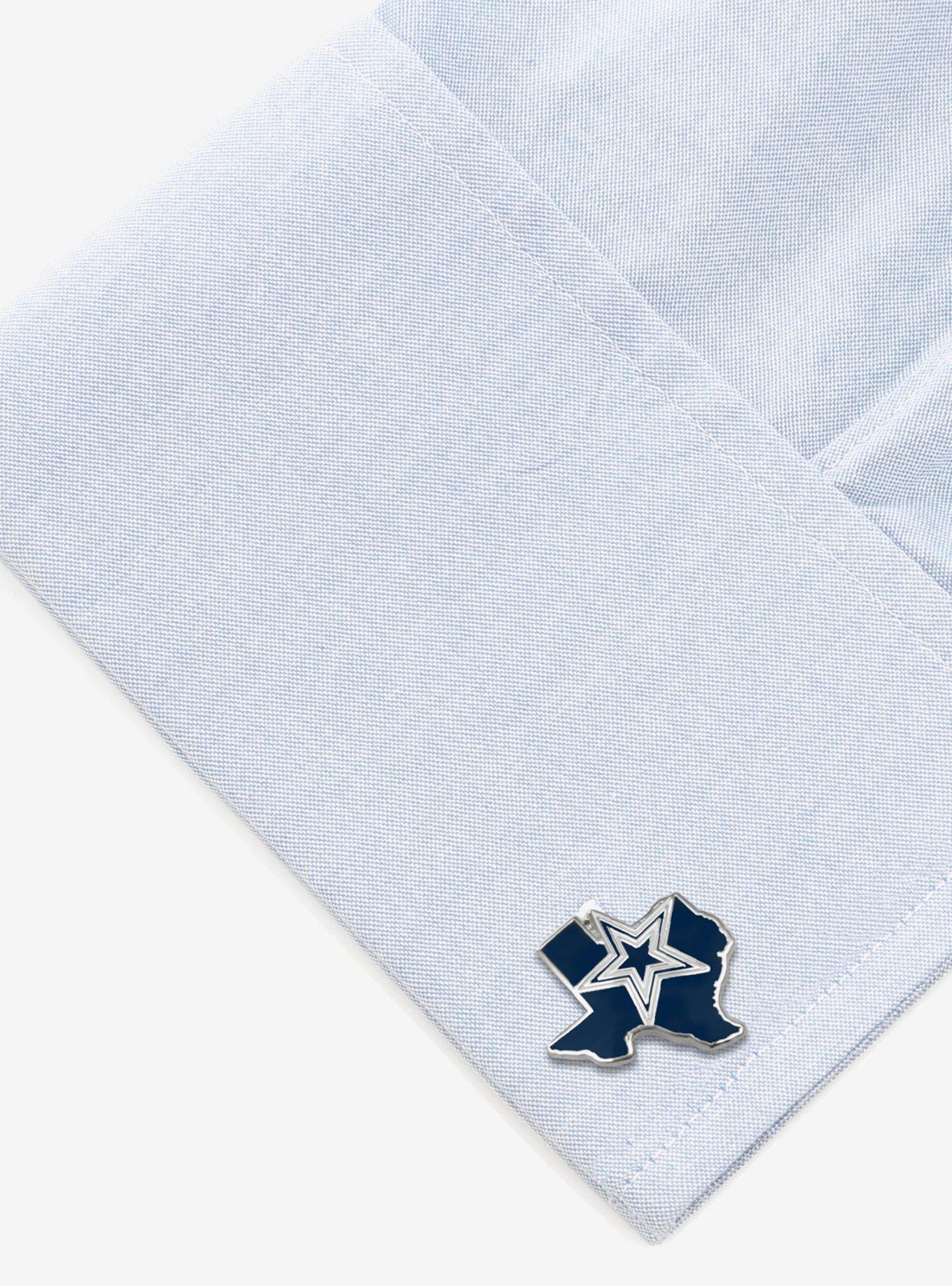 NFL Dallas Cowboys State Shaped Cufflinks, , alternate