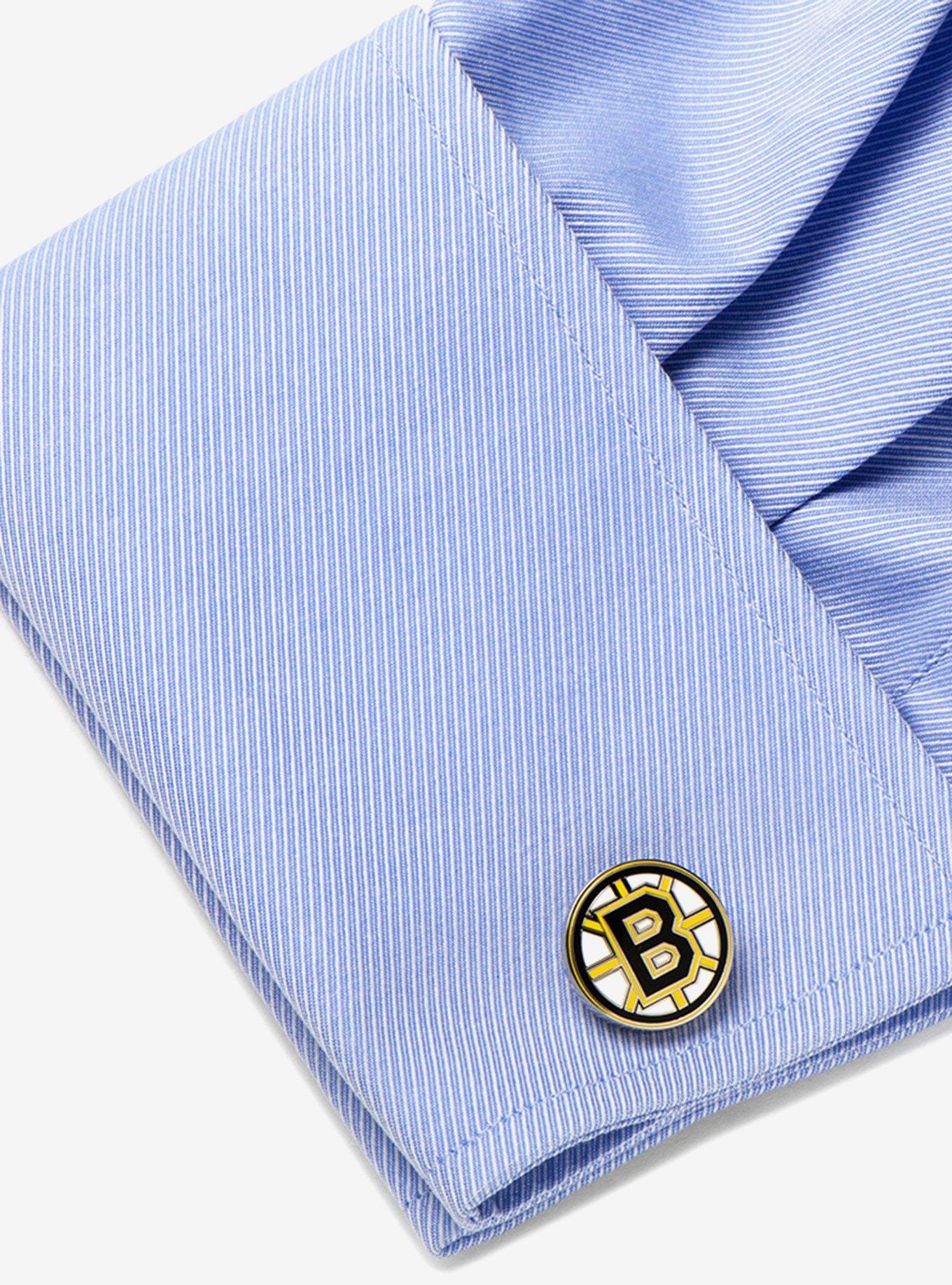 NHL Boston Bruins Cufflinks, , alternate