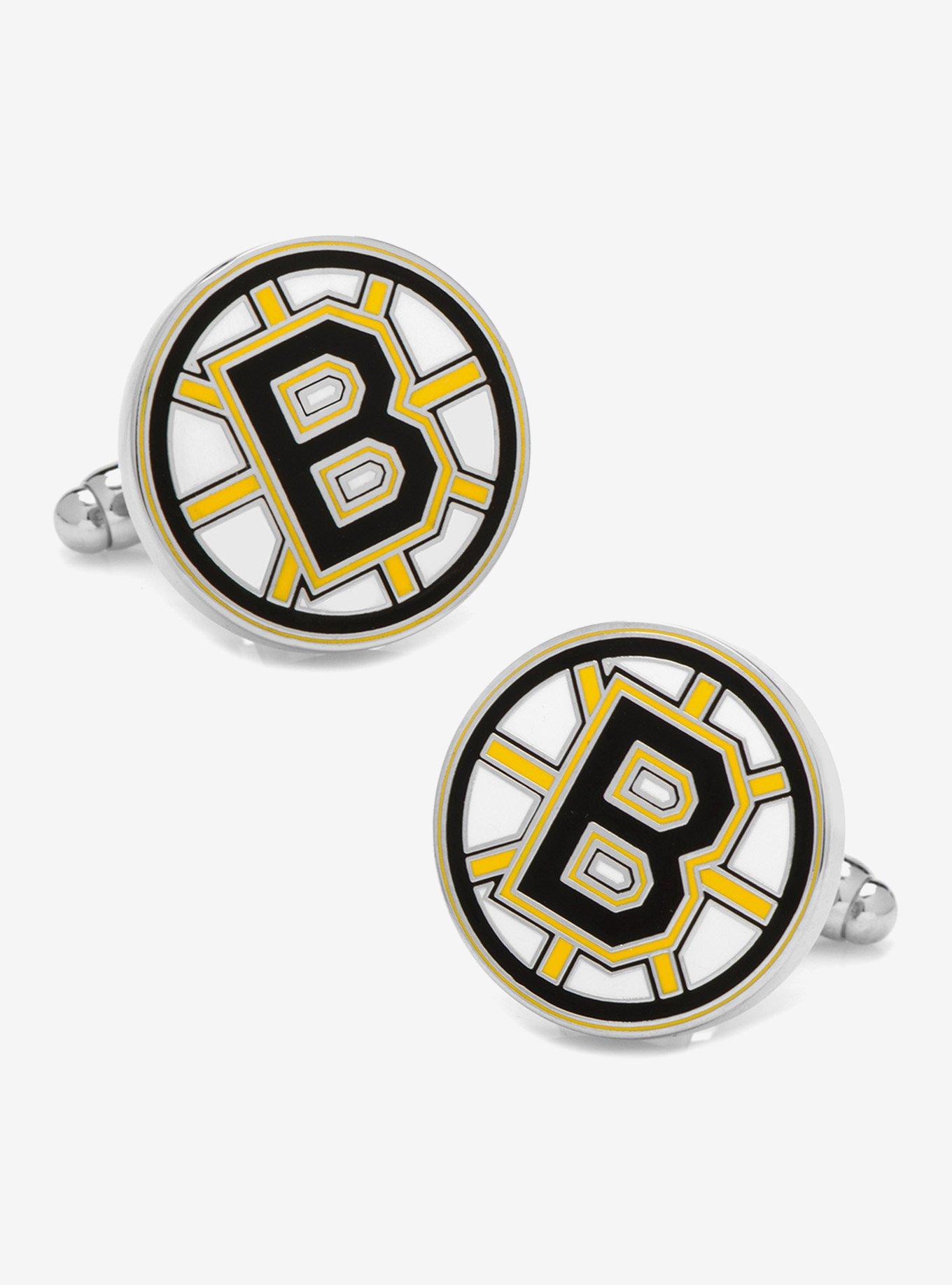 NHL Boston Bruins Cufflinks, , alternate