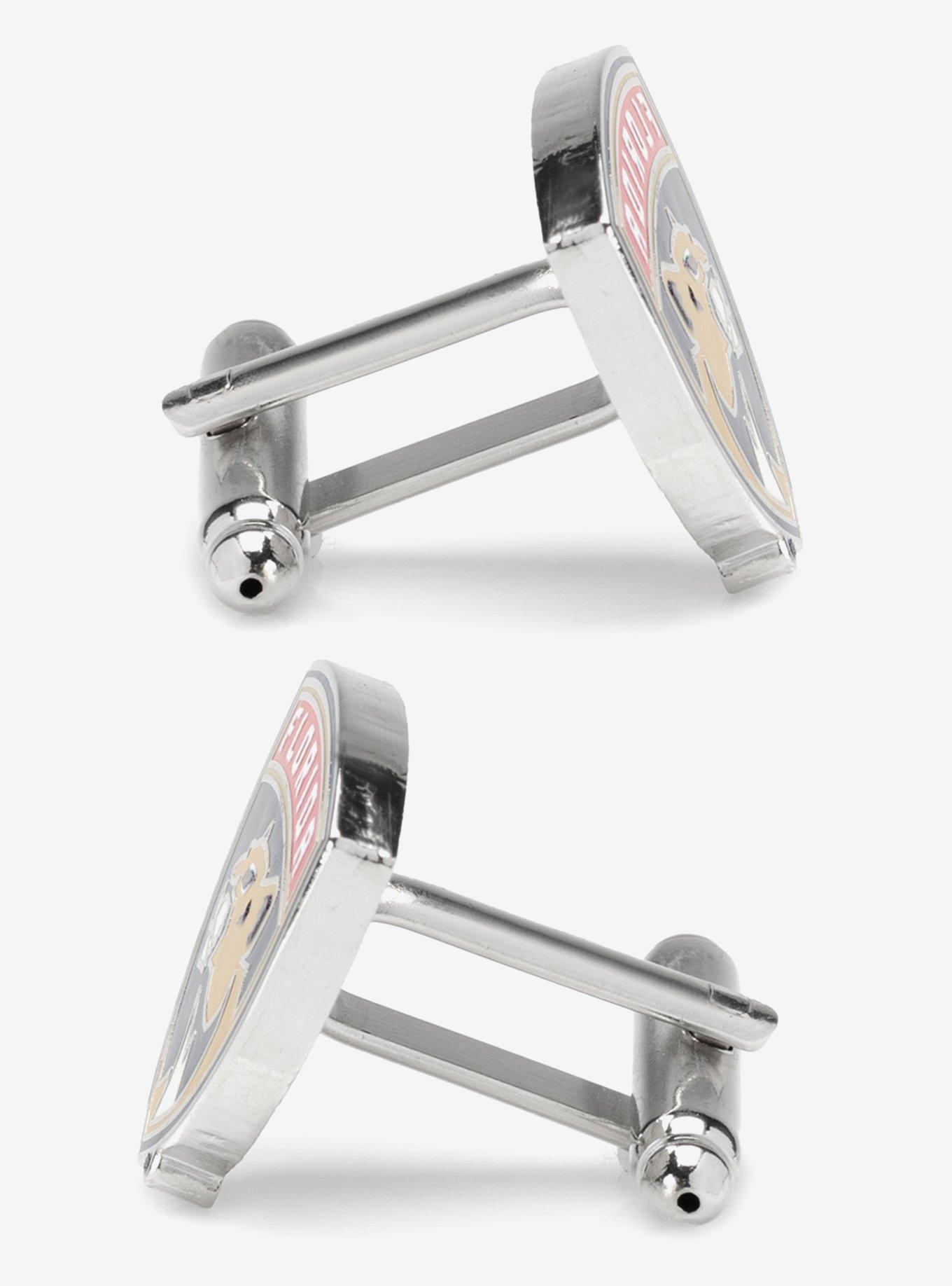 NHL Florida Panthers Shield Cufflinks, , alternate