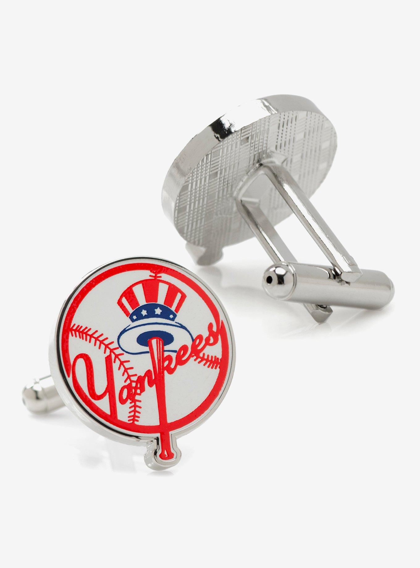 MLB New York Yankees Baseball Cufflinks, , hi-res
