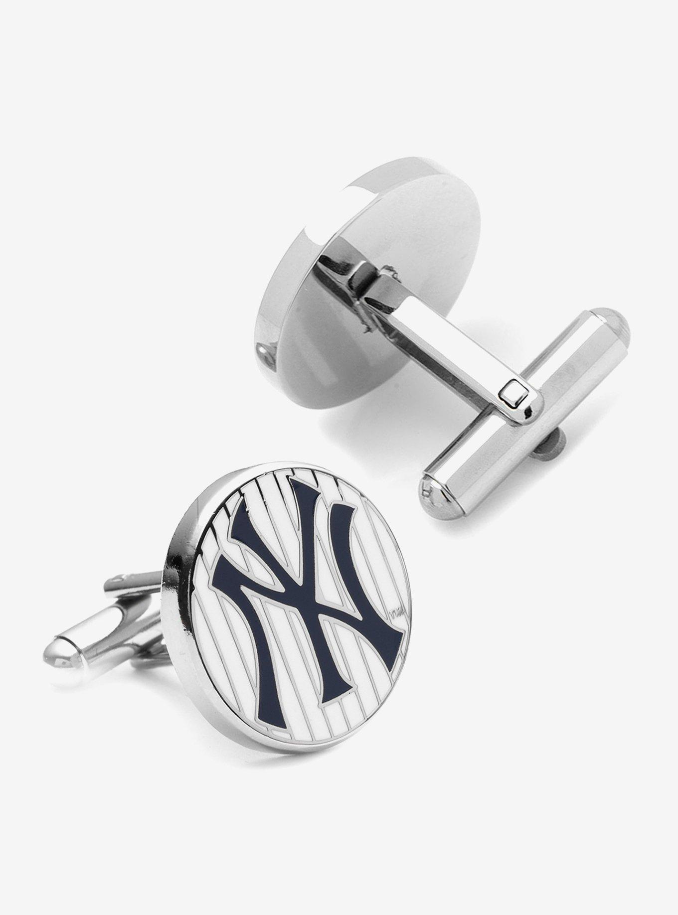 MLB New York Yankees Pinstripe Cufflinks, , hi-res