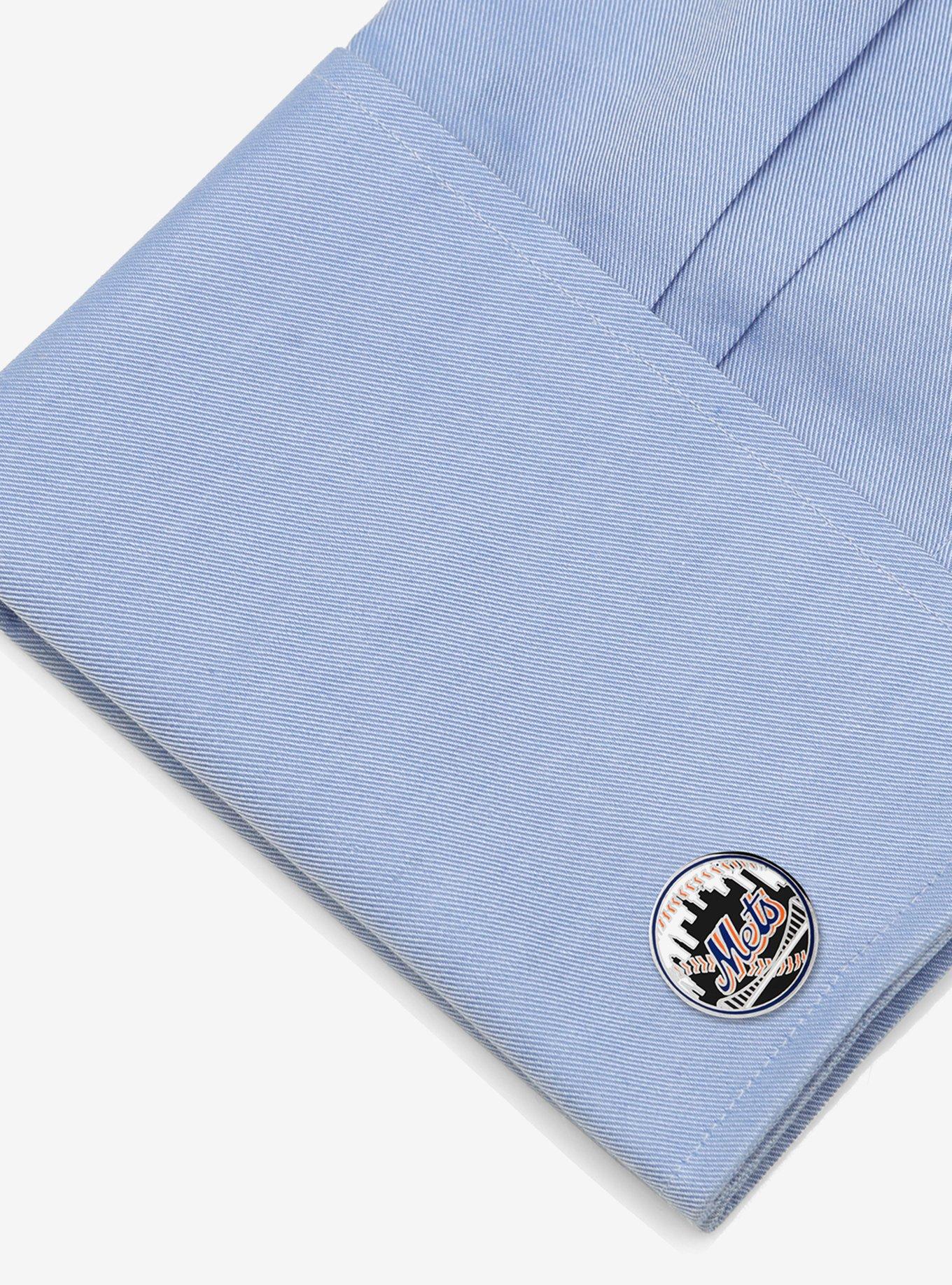 MLB New York Mets Baseball Cufflinks, , alternate