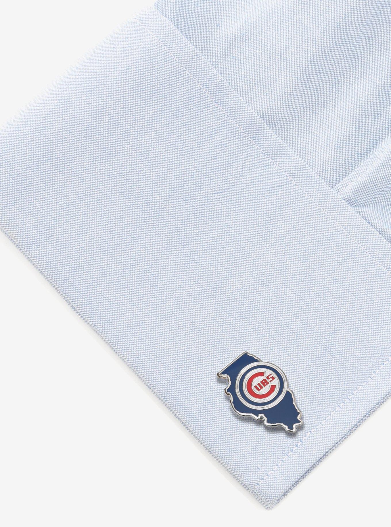 MLB Chicago Cubs State Shaped Cufflinks, , alternate - view 3