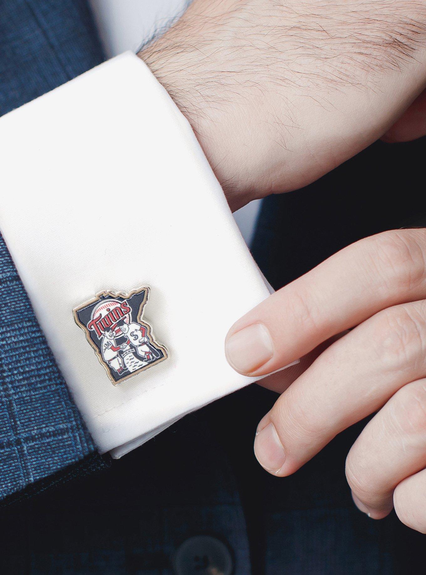 MLB Minnesota Twins Minnie & Paul Cufflinks, , hi-res