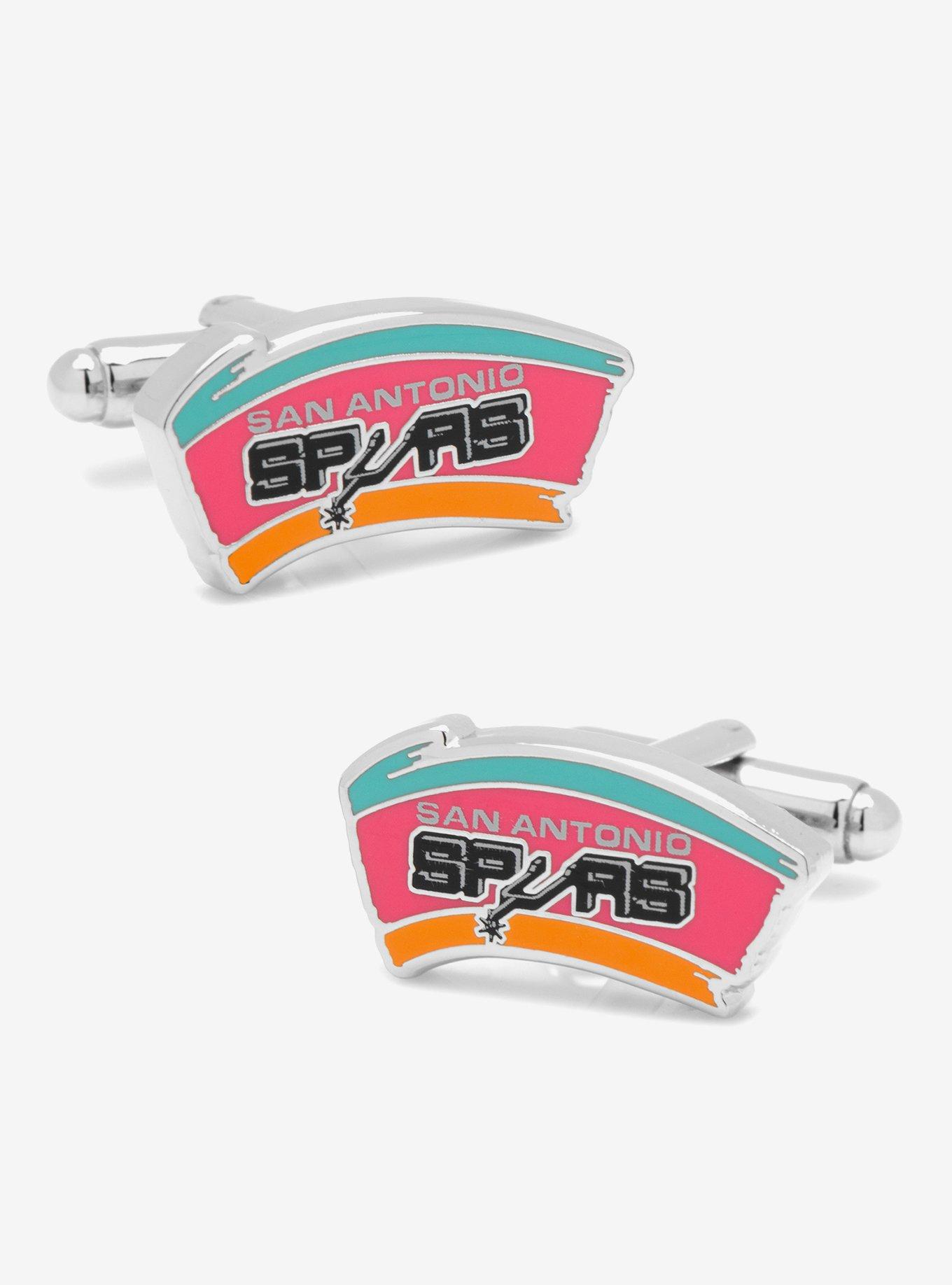 NBA San Antonio Spurs Retro Cufflinks, , alternate