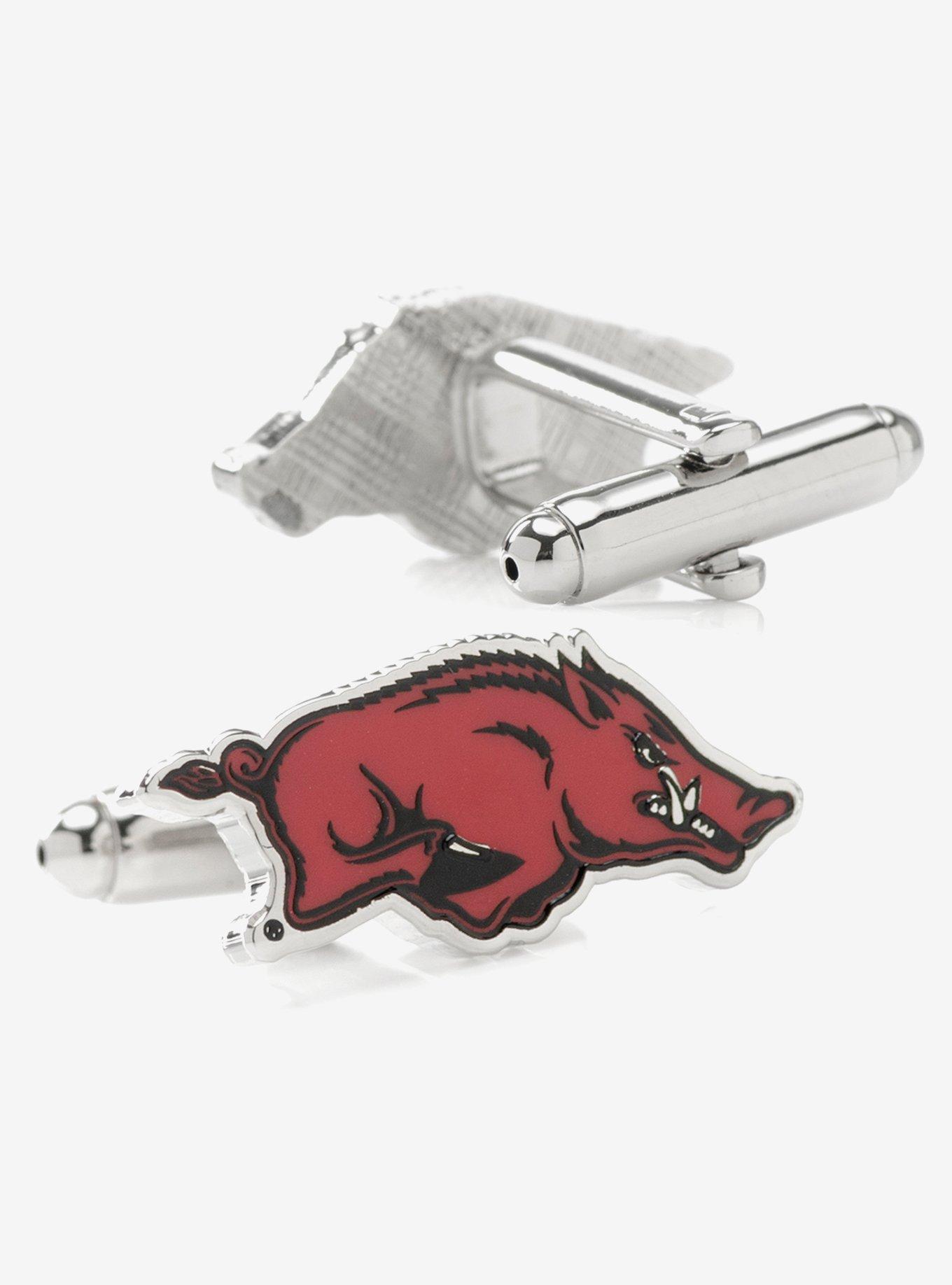 NCAA University of Arkansas Razorback Cufflinks, , hi-res