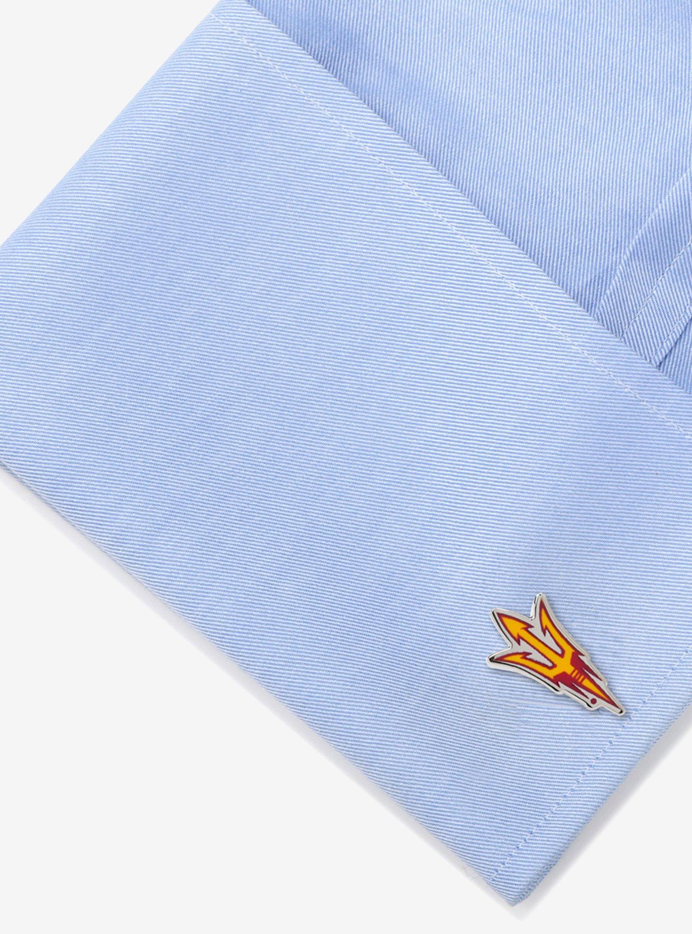 NCAA Arizona State University Sun Devils Pitchfork Cufflinks, , alternate - view 3