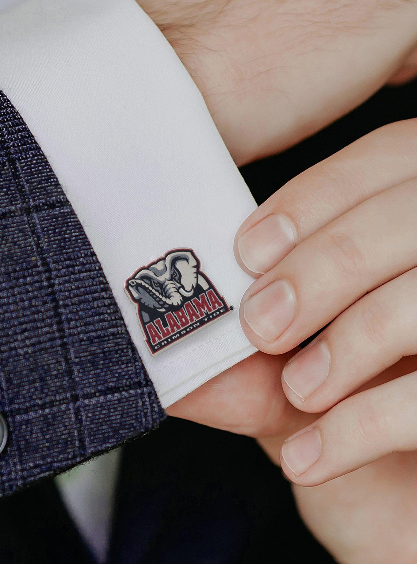 NCAA Alabama University Elephant Mascot Cufflinks, , hi-res