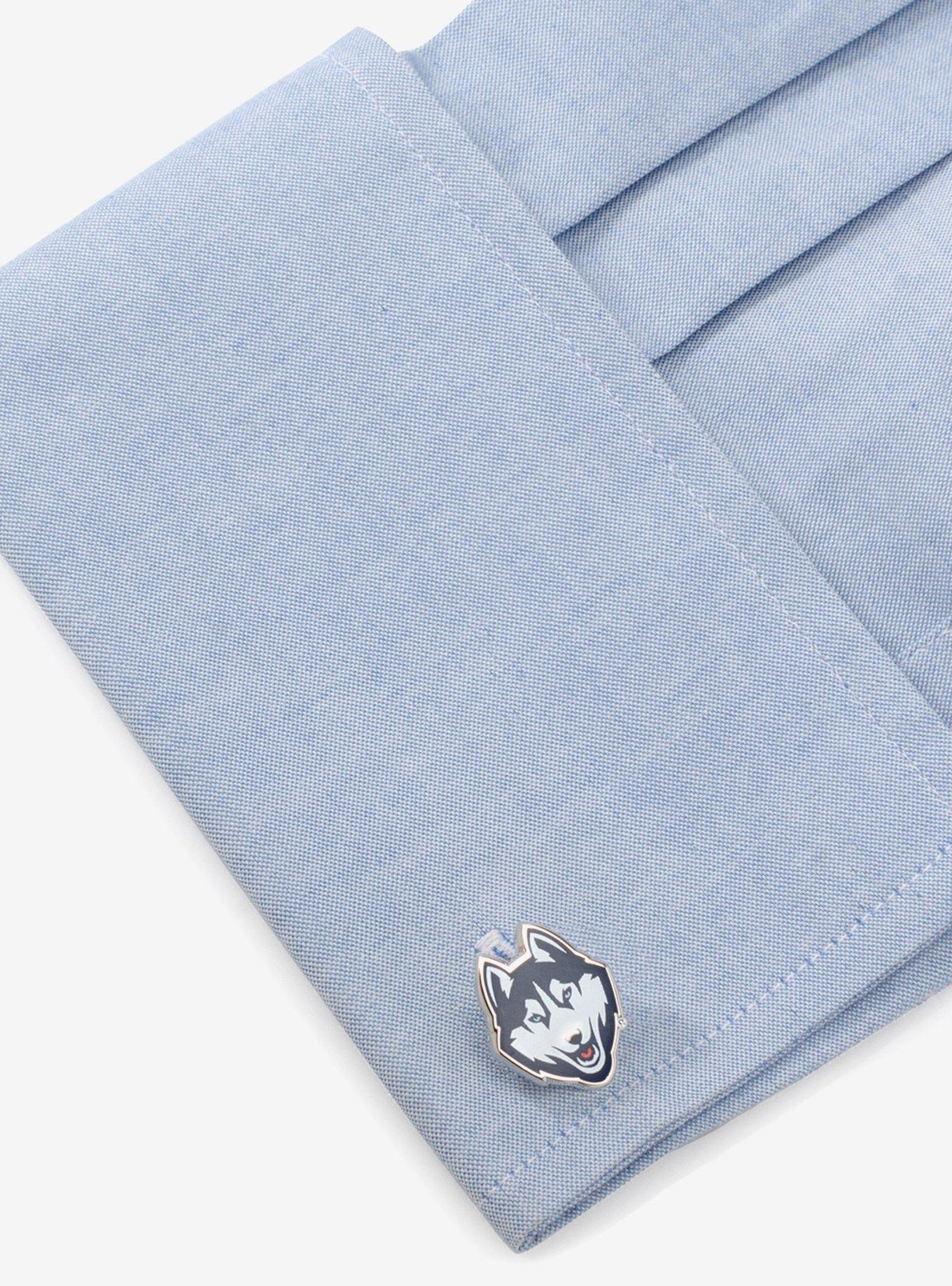 NCAA University of Connecticut Huskies Cufflinks, , alternate