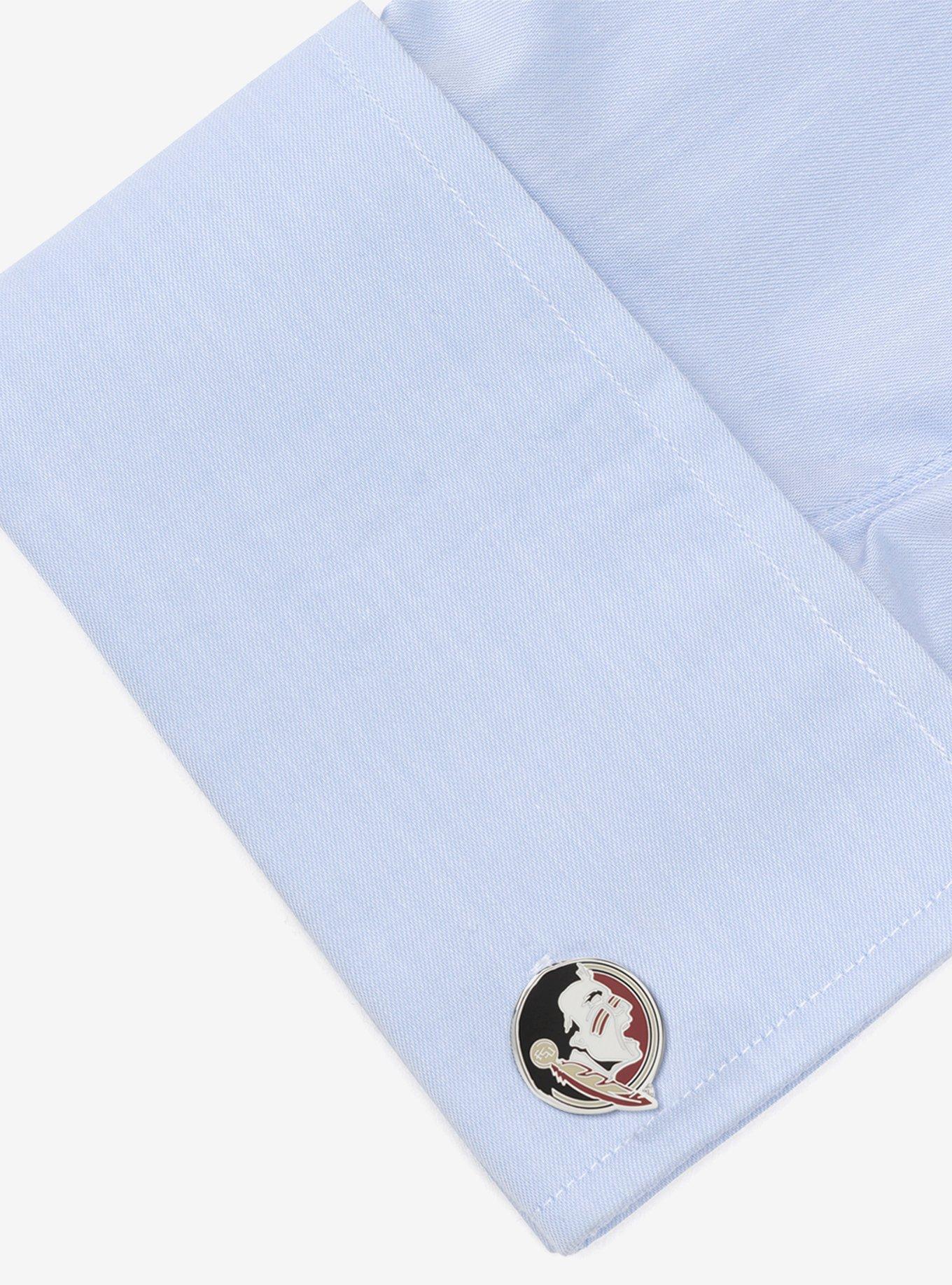 NCAA Florida State Seminole Head Cufflinks, , alternate