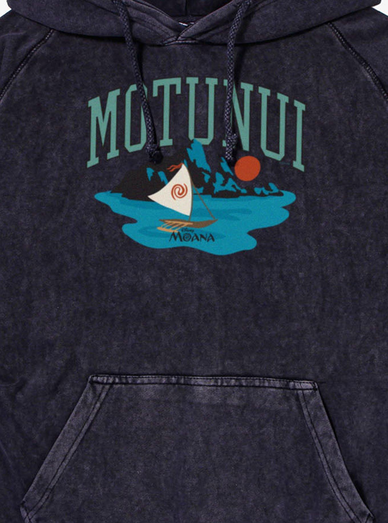 Disney Moana Motunui Boat Horizon Vintage Mineral Washed Hoodie Box Lunch Exclusive, , hi-res