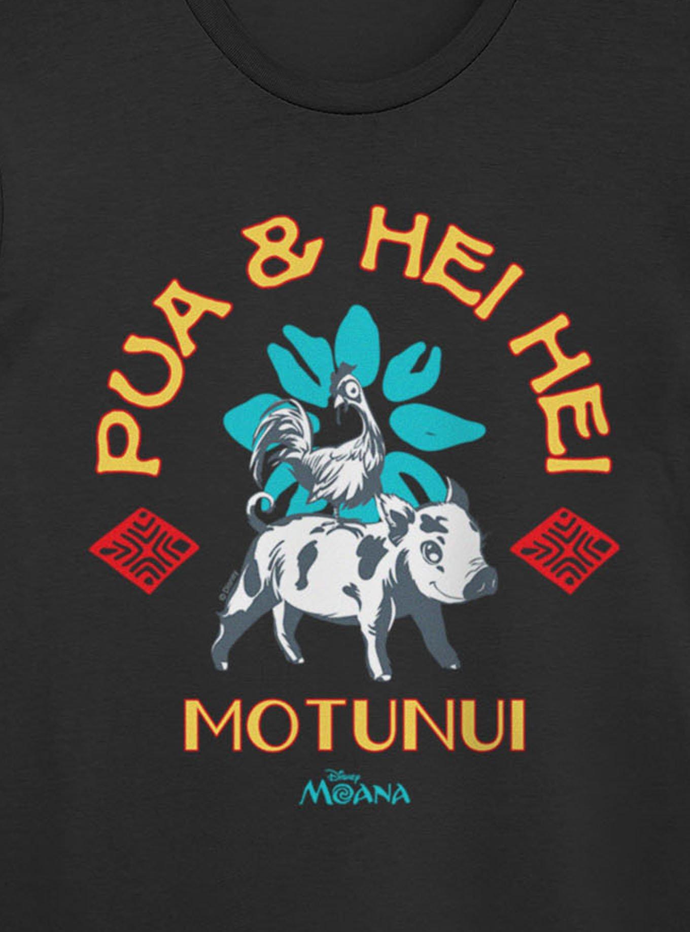 Disney Moana Pua And Hei Hei Ride Motunui T-Shirt Box Lunch Exclusive, , hi-res