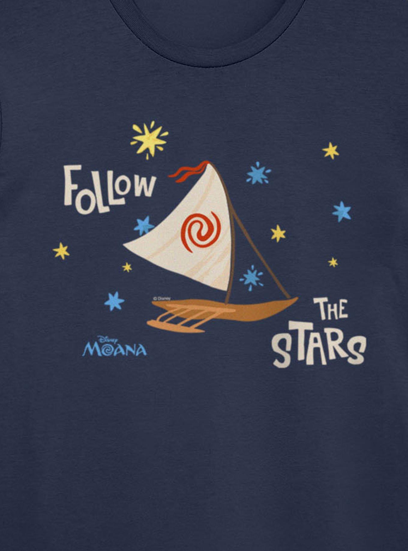Disney Moana Follow The Stars Boat T-Shirt Box Lunch Exclusive, , hi-res
